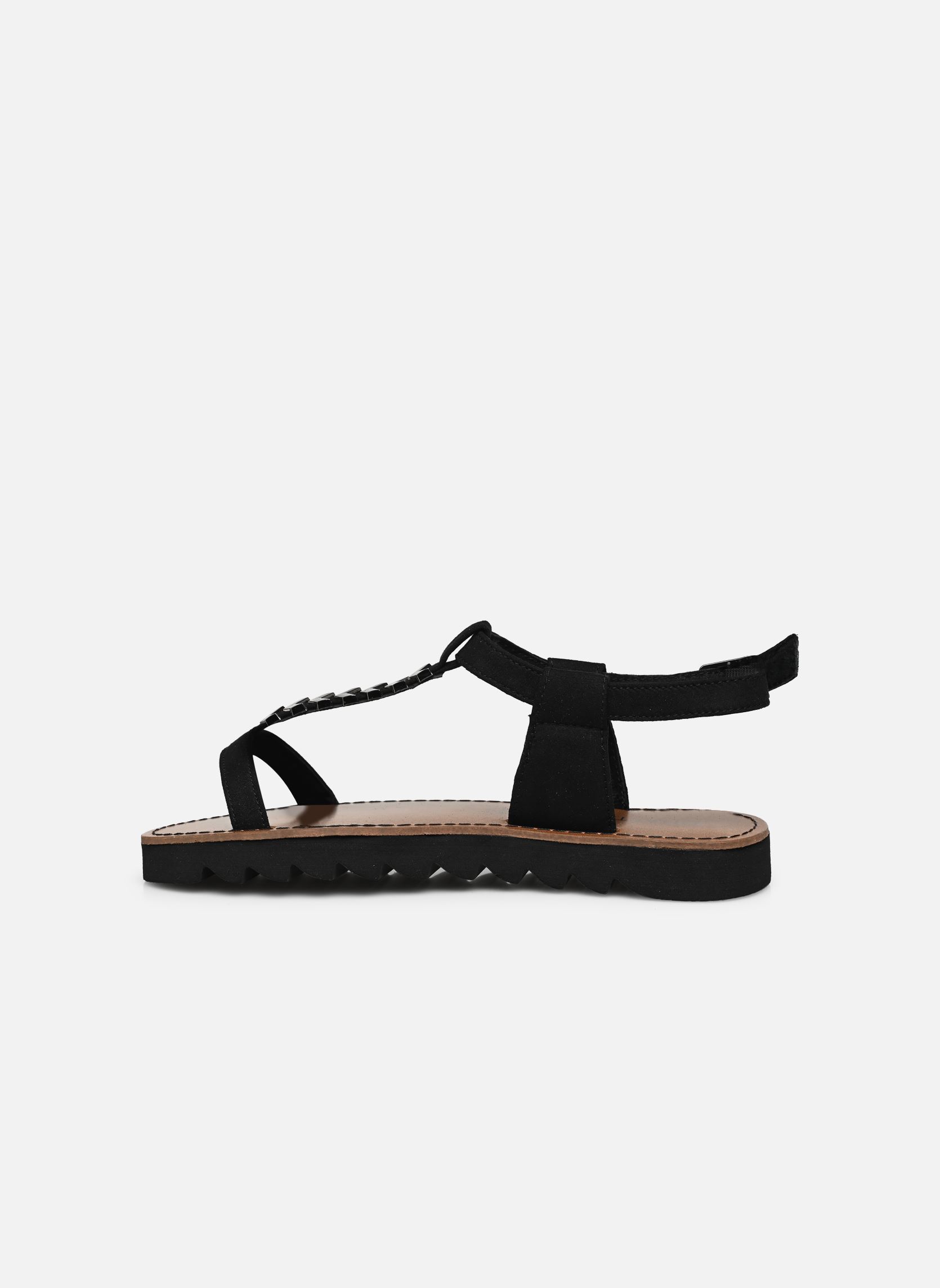 Sandales compensées et plateformes Tegal femme noir Chattawak Sandales compensées et plateformes Tegal femme noir Noir