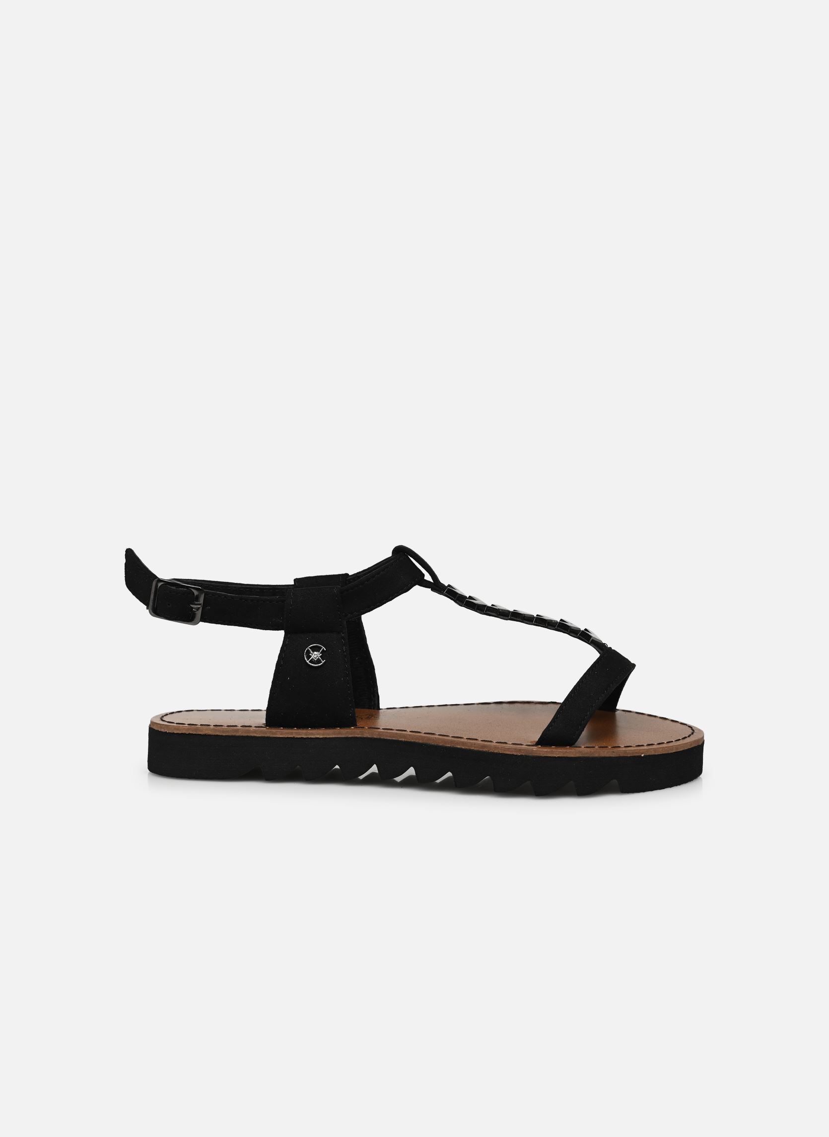 Sandales compensées et plateformes Tegal femme noir Chattawak Sandales compensées et plateformes Tegal femme noir Noir