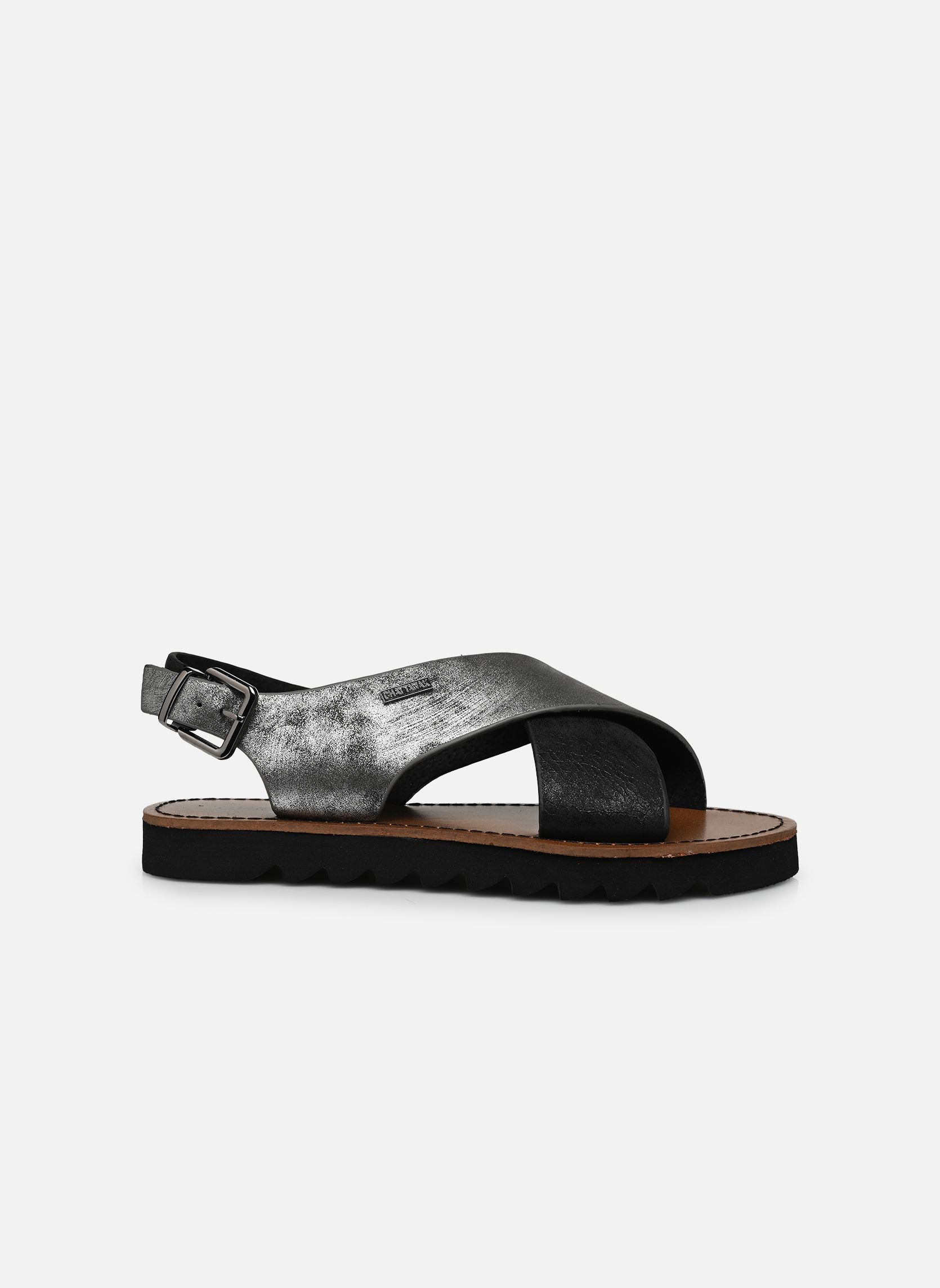 Sandales compensées et plateformes Taram femme noir Chattawak Sandales compensées et plateformes Taram femme noir Noir