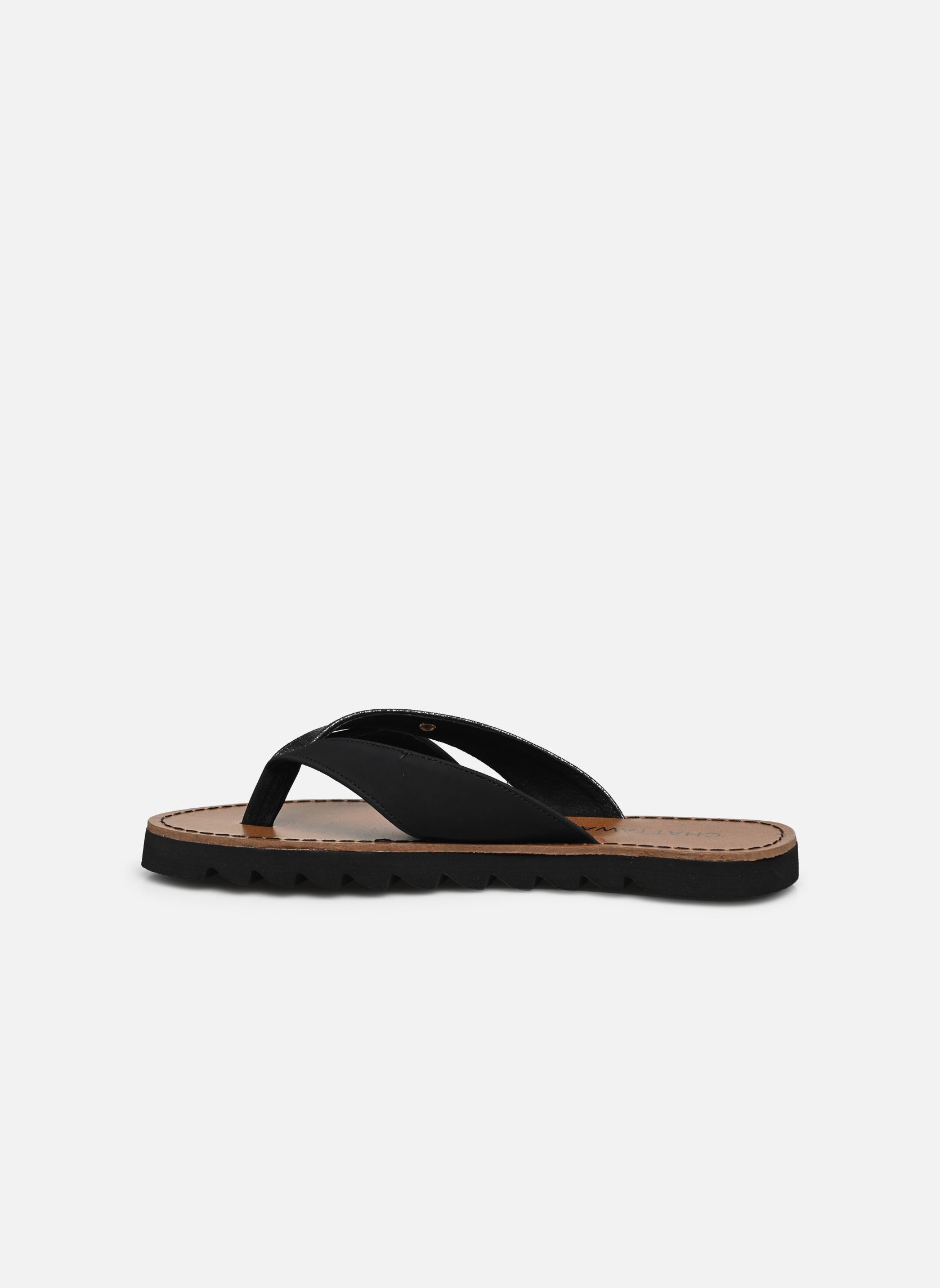 Slippers Alba dames zwart Chattawak Slippers Alba dames zwart Noir