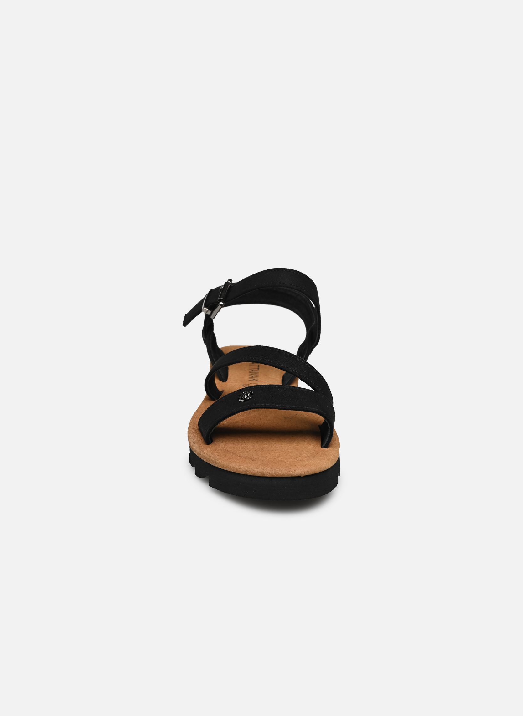 Sandales compensées et plateformes Depok femme noir Chattawak Sandales compensées et plateformes Depok femme noir Noir