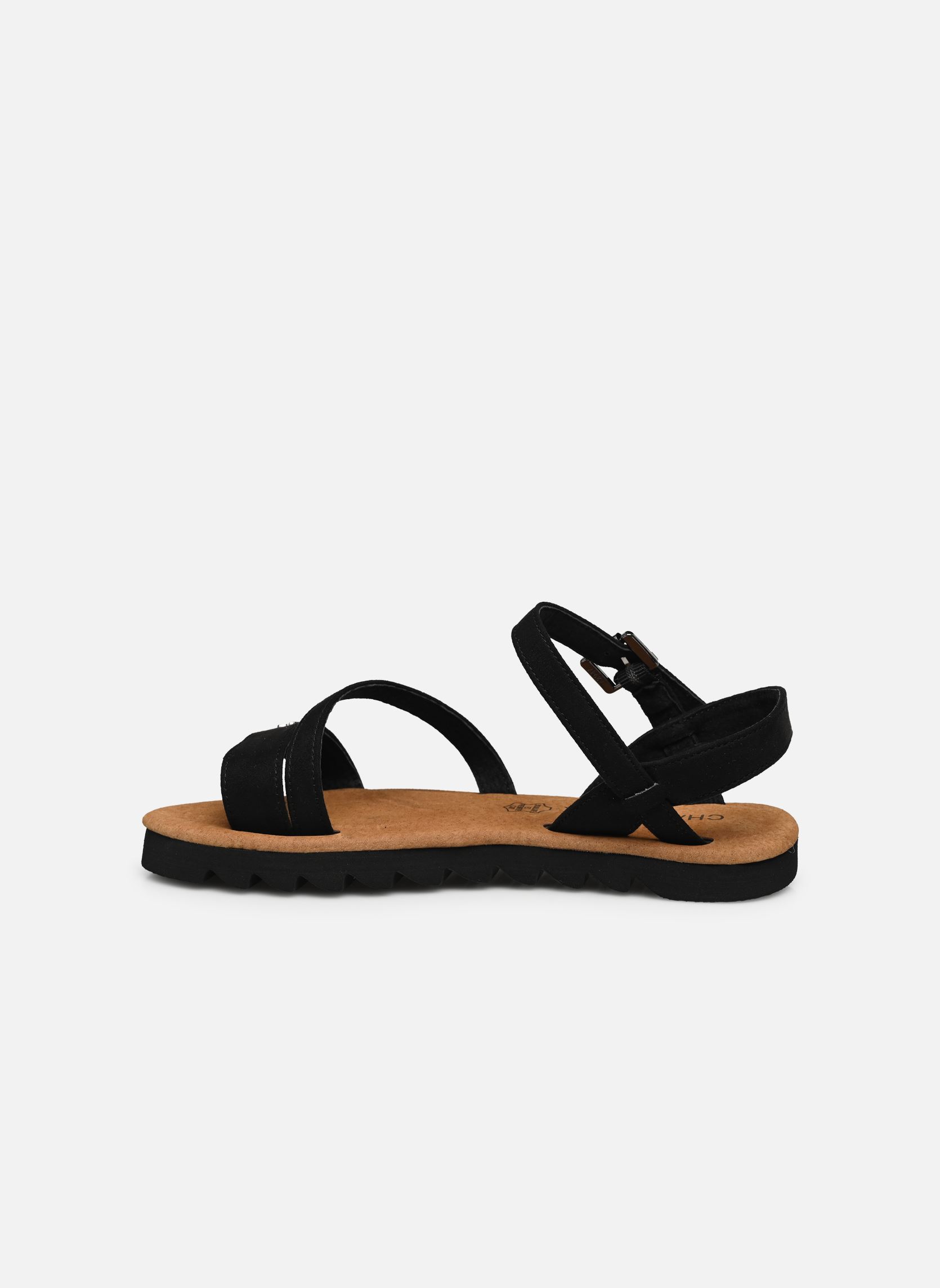 Sandales compensées et plateformes Depok femme noir Chattawak Sandales compensées et plateformes Depok femme noir Noir