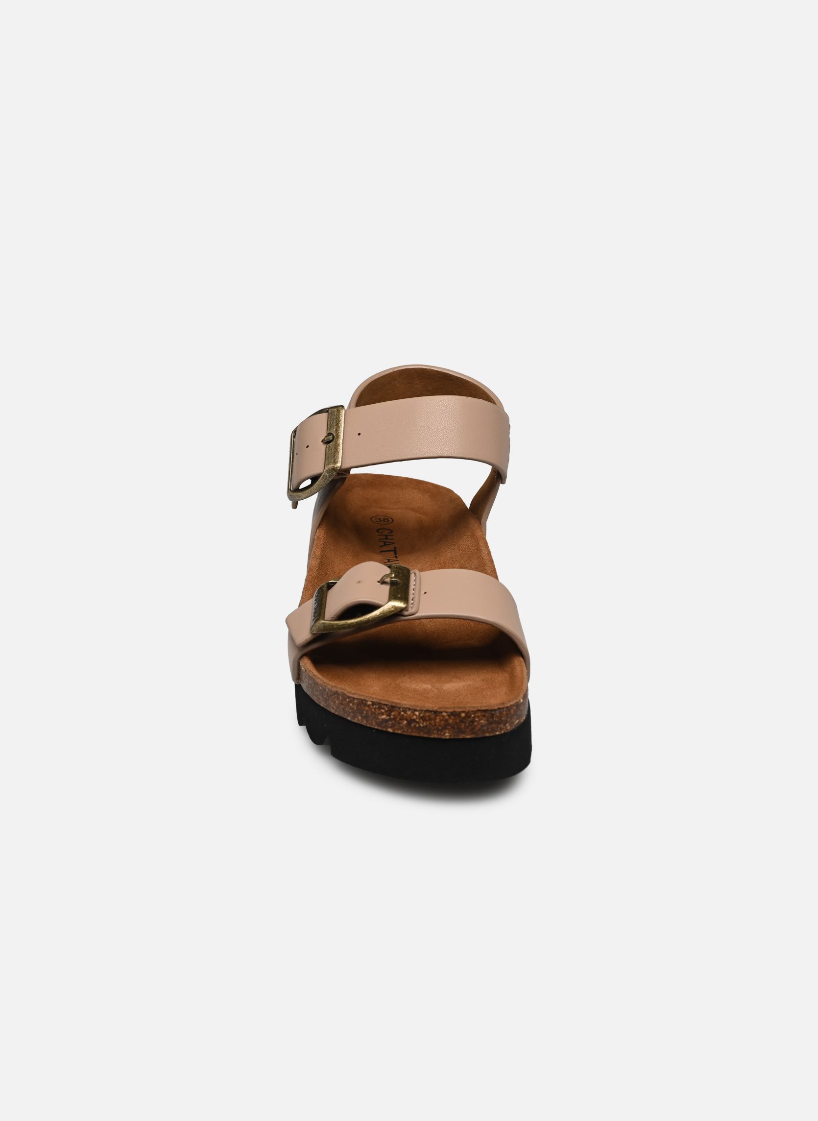 Sandales Luna femme beige Chattawak Sandales Luna femme beige Taupe