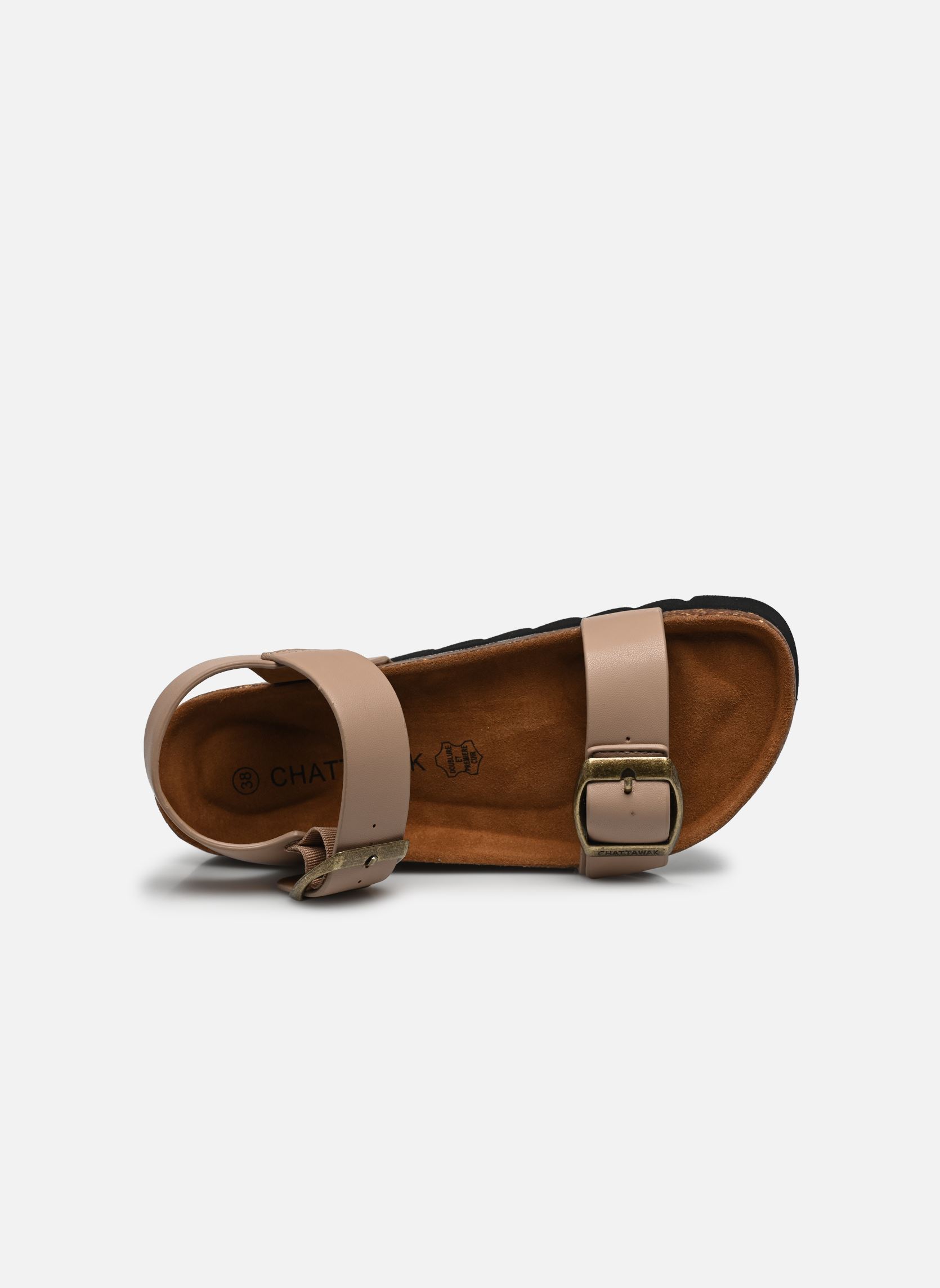 Sandales Luna femme beige Chattawak Sandales Luna femme beige Taupe