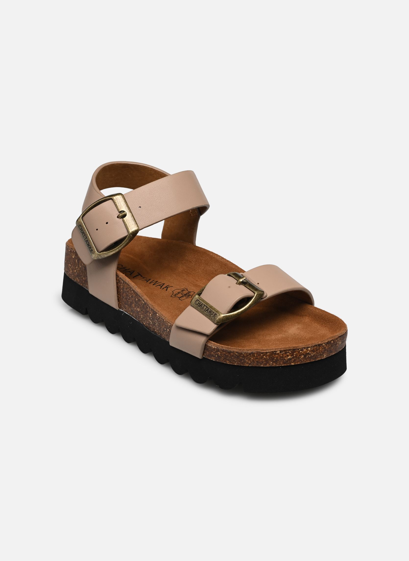 Sandales Luna femme beige Chattawak Sandales Luna femme beige Taupe