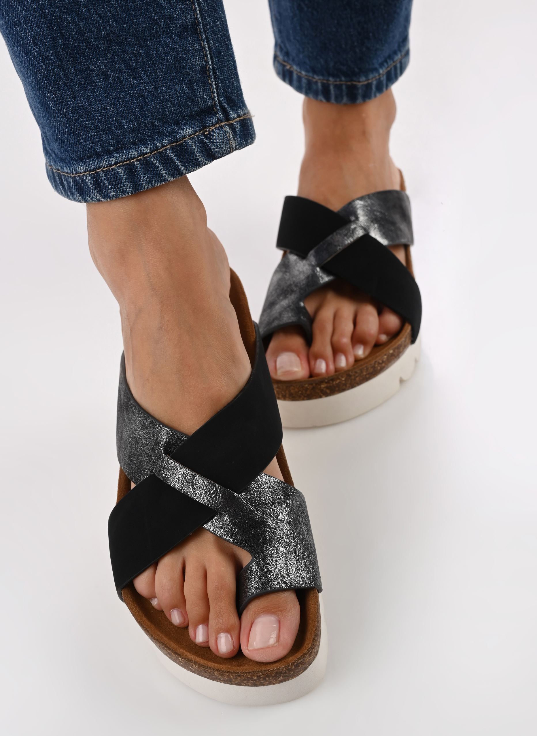 Pantoletten und Clogs Kerto damen schwarz Chattawak Pantoletten und Clogs Kerto damen schwarz Noir