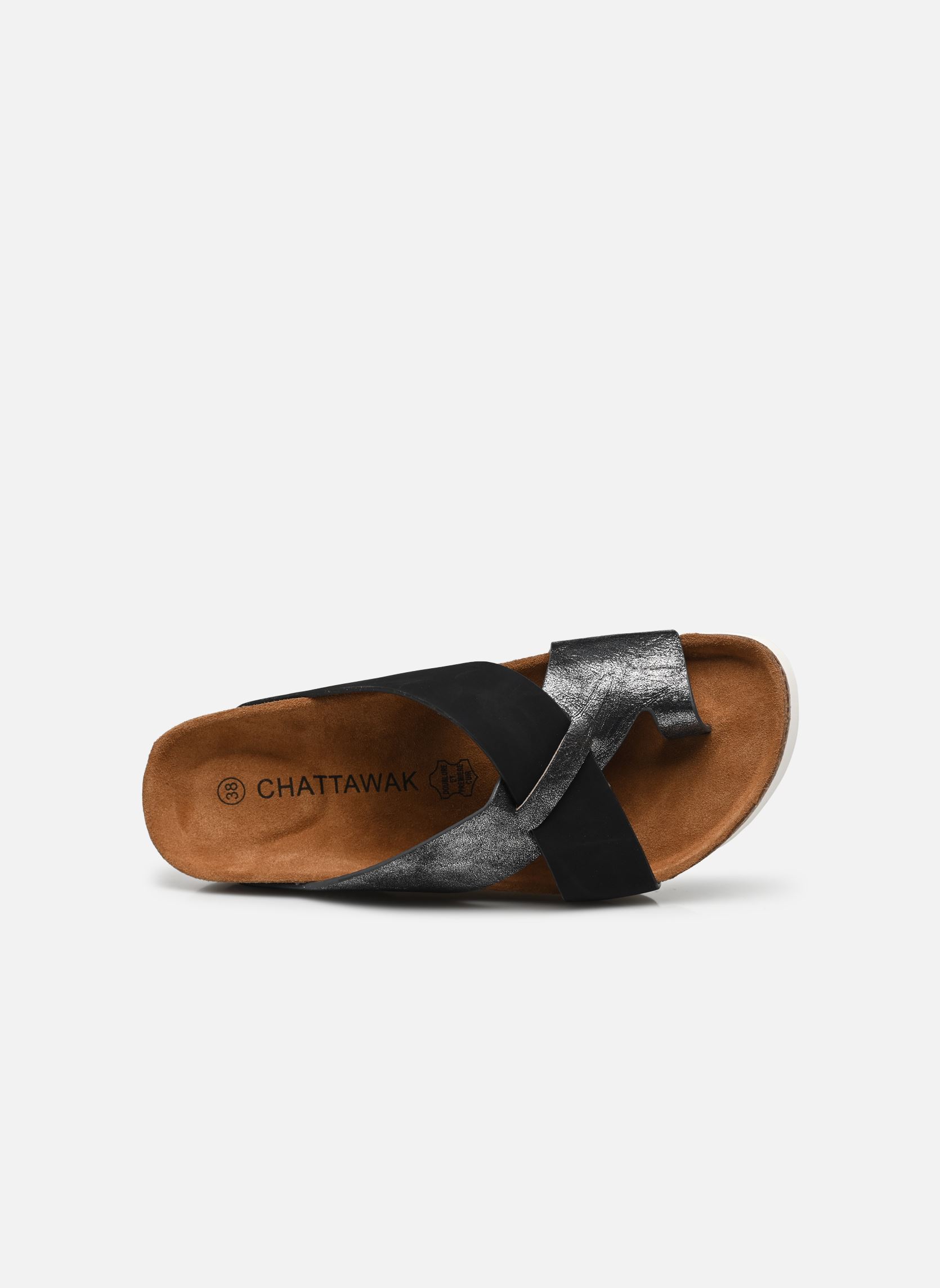 Pantoletten und Clogs Kerto damen schwarz Chattawak Pantoletten und Clogs Kerto damen schwarz Noir