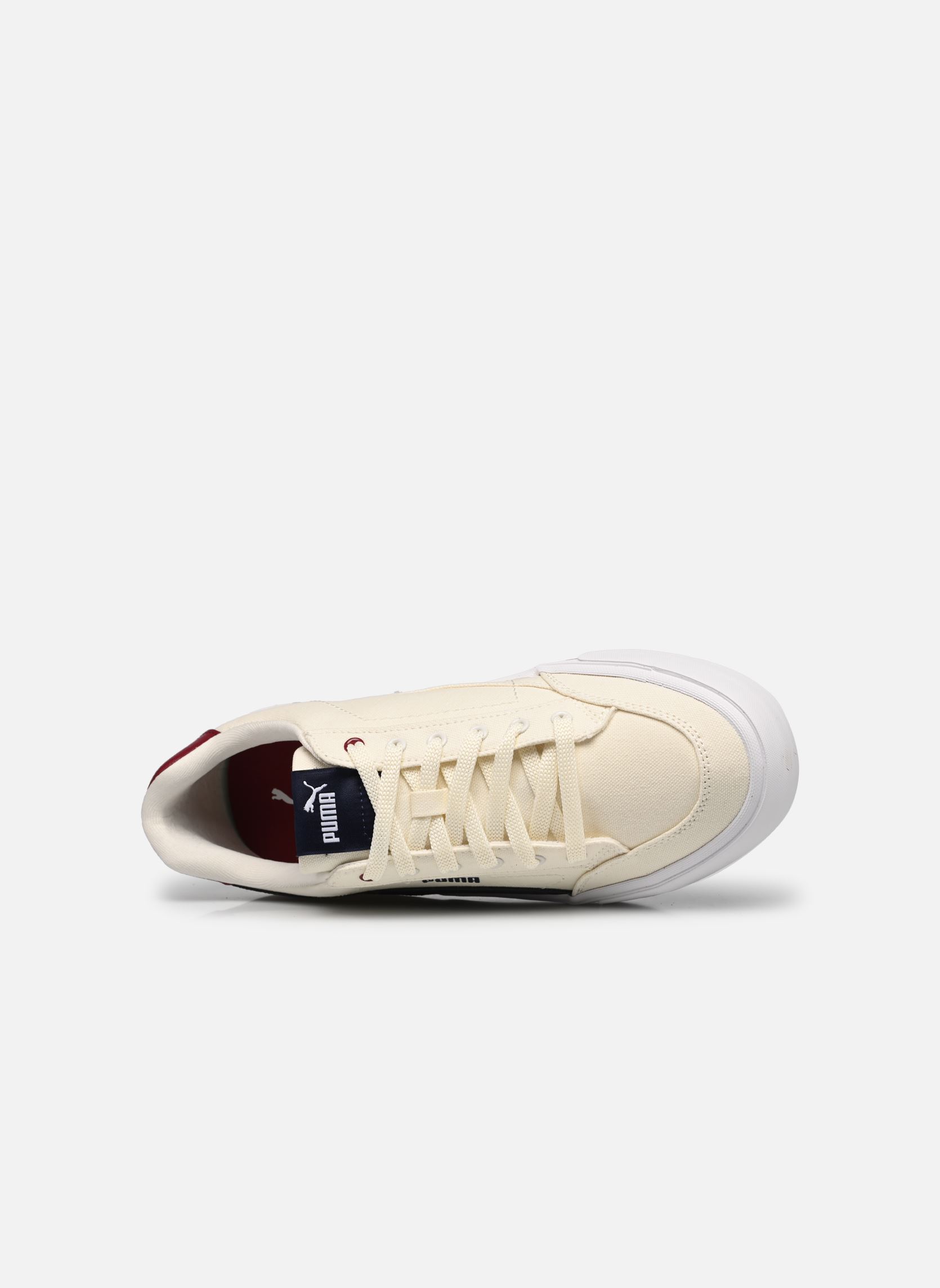 Sneakers Court Classic Vulc Fs M heren wit Puma Sneakers Court Classic Vulc Fs M heren wit WARM WHITE-PUMA NAVY-SUGARED A