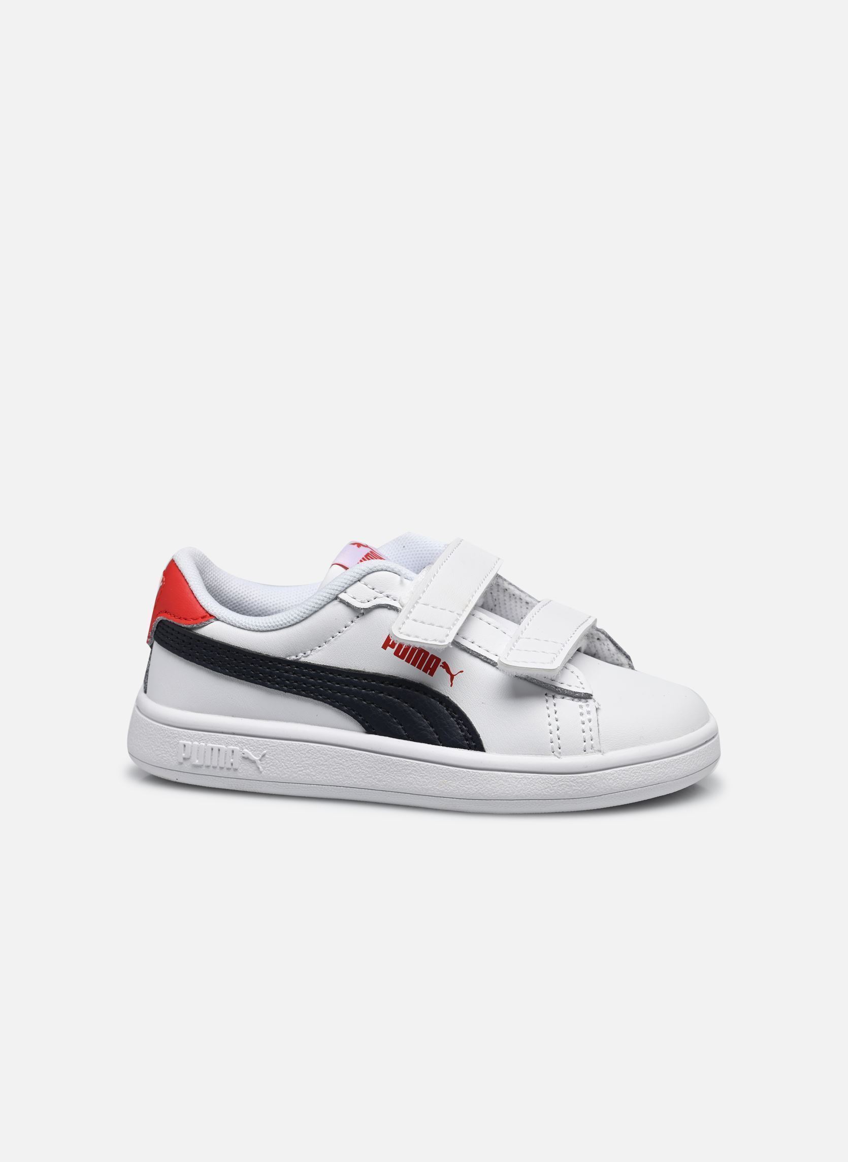 Zapatillas Puma Smash 3.0 L V Inf blanco Puma Zapatillas Puma Smash 3.0 L V Inf blanco PUMA WHITE-PUMA NAVY-FOR ALL T