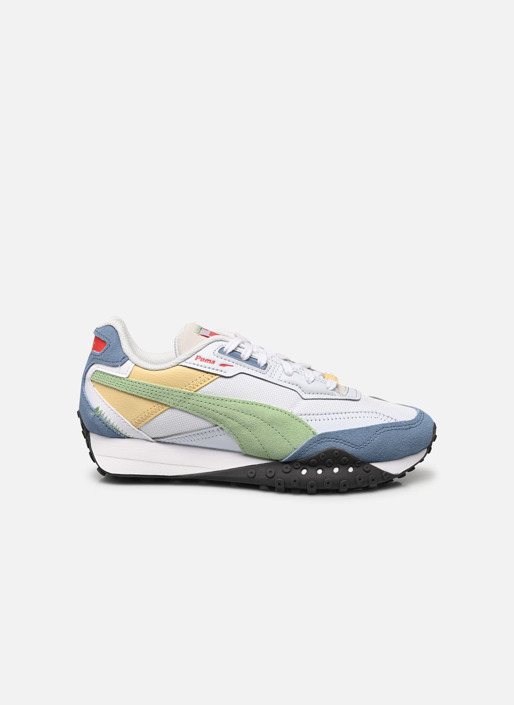 Baskets Blacktop Rider Bts Jr multicolore Puma Baskets Blacktop Rider Bts Jr multicolore PUMA WHITE-PURE GREEN-ZEN BLUE