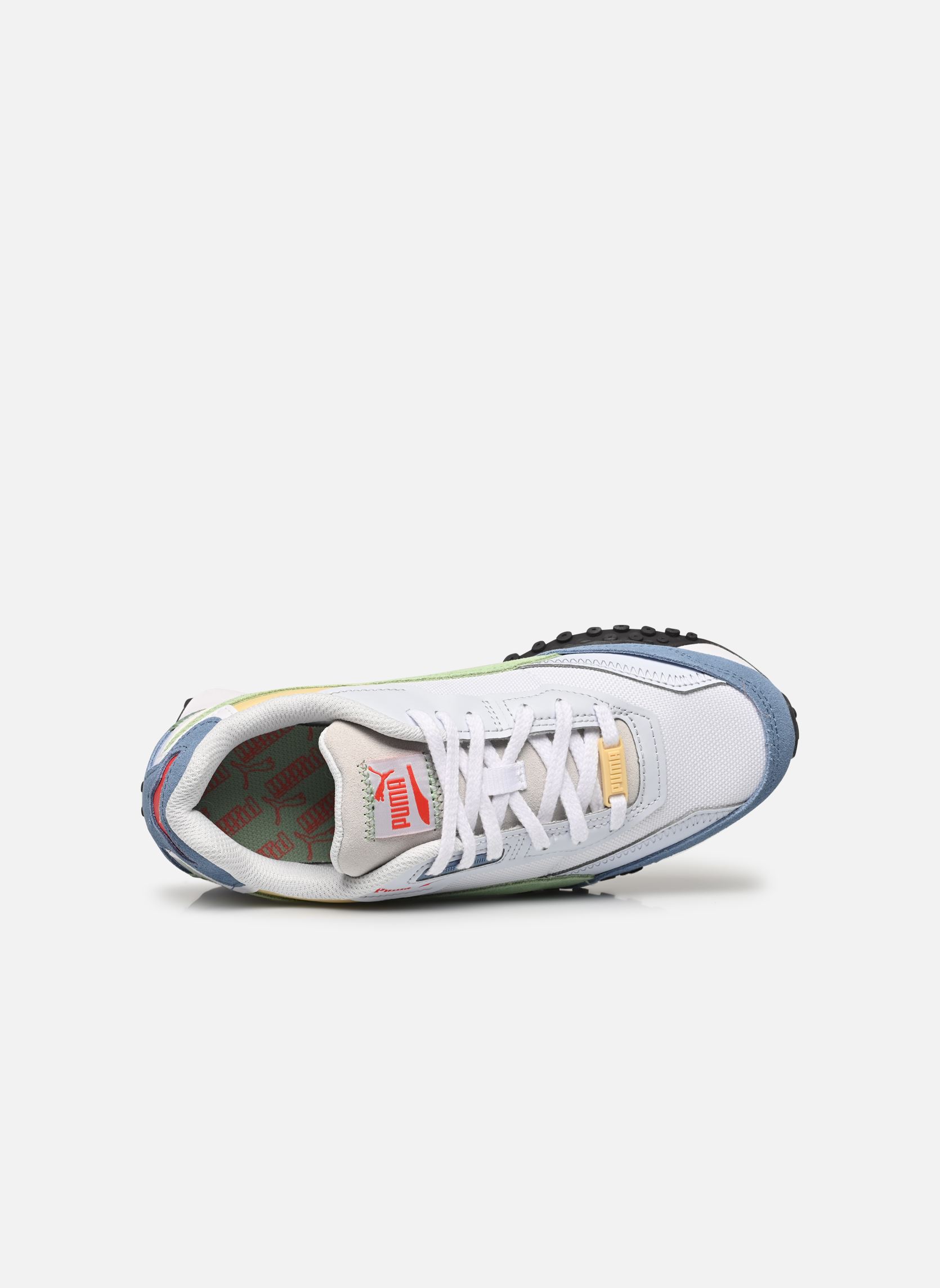 Baskets Blacktop Rider Bts Jr multicolore Puma Baskets Blacktop Rider Bts Jr multicolore PUMA WHITE-PURE GREEN-ZEN BLUE