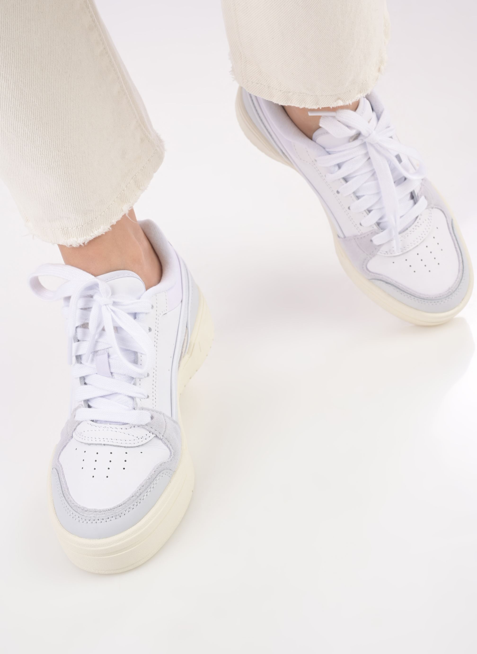 Baskets Ca Pro Lux III Wns femme gris Puma Baskets Ca Pro Lux III Wns femme gris PUMA WHITE-SILVER MIST-WARM WH