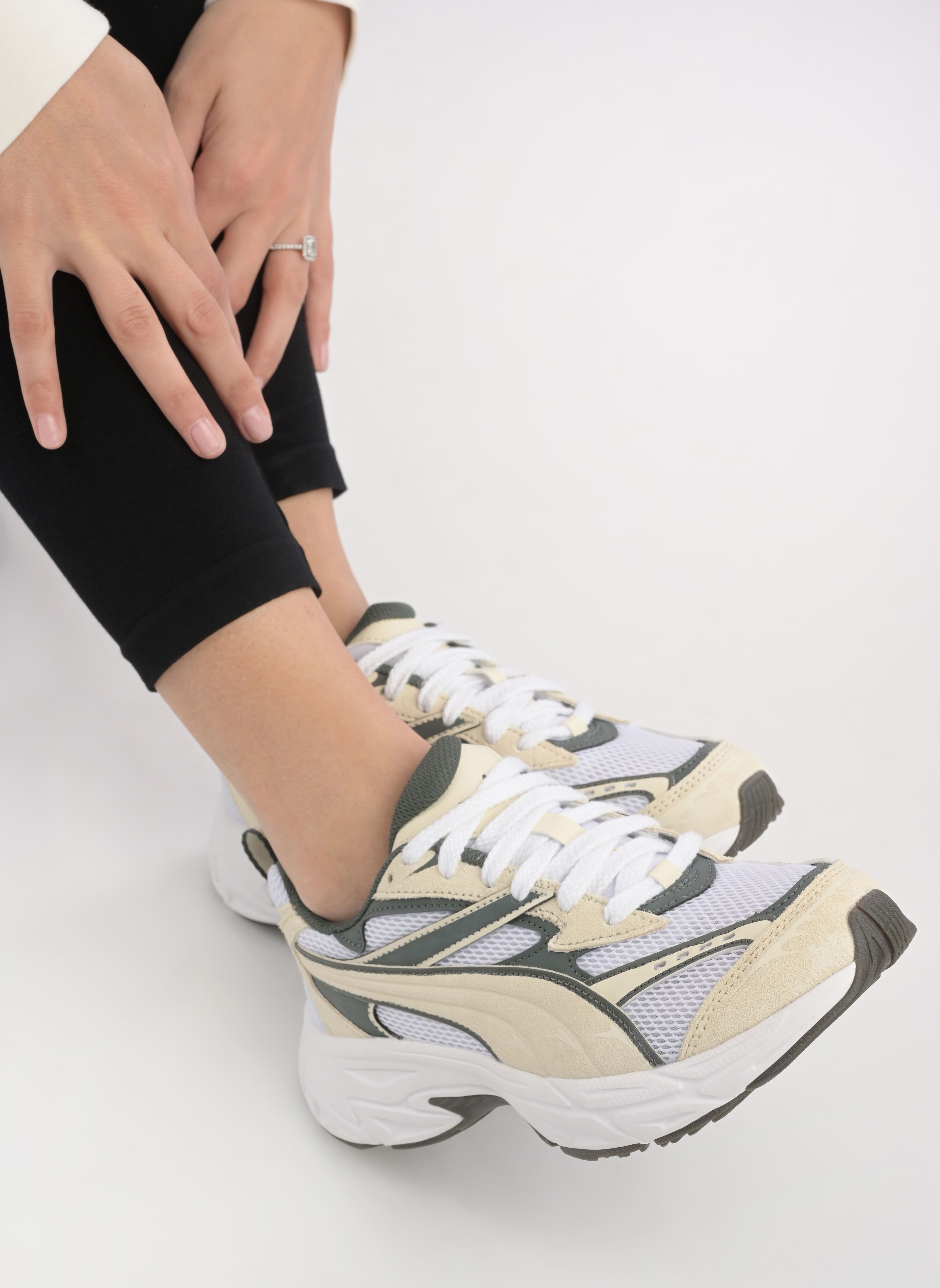 Baskets Morphic Suede Wns femme multicolore Puma Baskets Morphic Suede Wns femme multicolore PUMA WHITE-SUGARED ALMOND