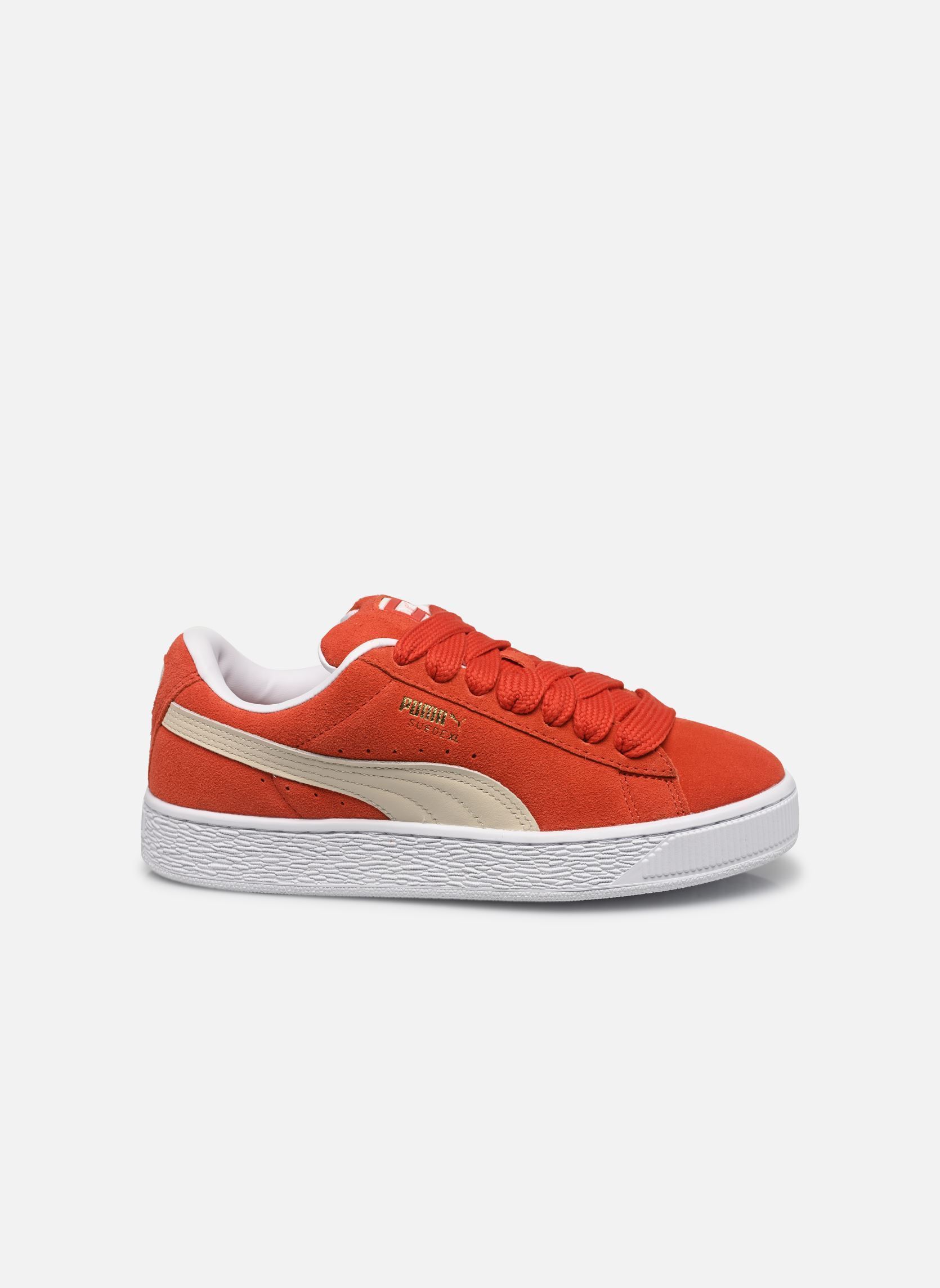 Sneakers Suede XL Wns dames rood Puma Sneakers Suede XL Wns dames rood RED FIRE-ALPINE SNOW-PUMA WHIT