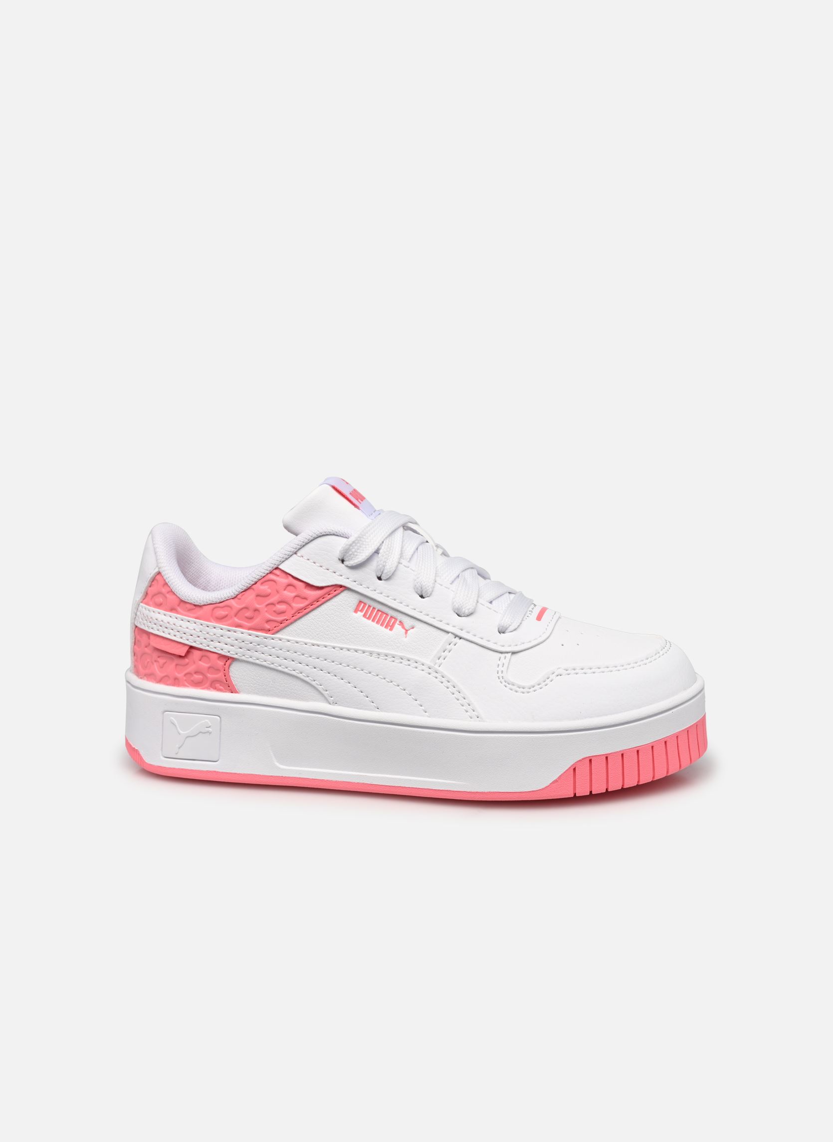 Baskets Carina Street Wild Ps fille blanc Puma Baskets Carina Street Wild Ps fille blanc PUMA WHITE-PUMA WHITE-PASSIONF