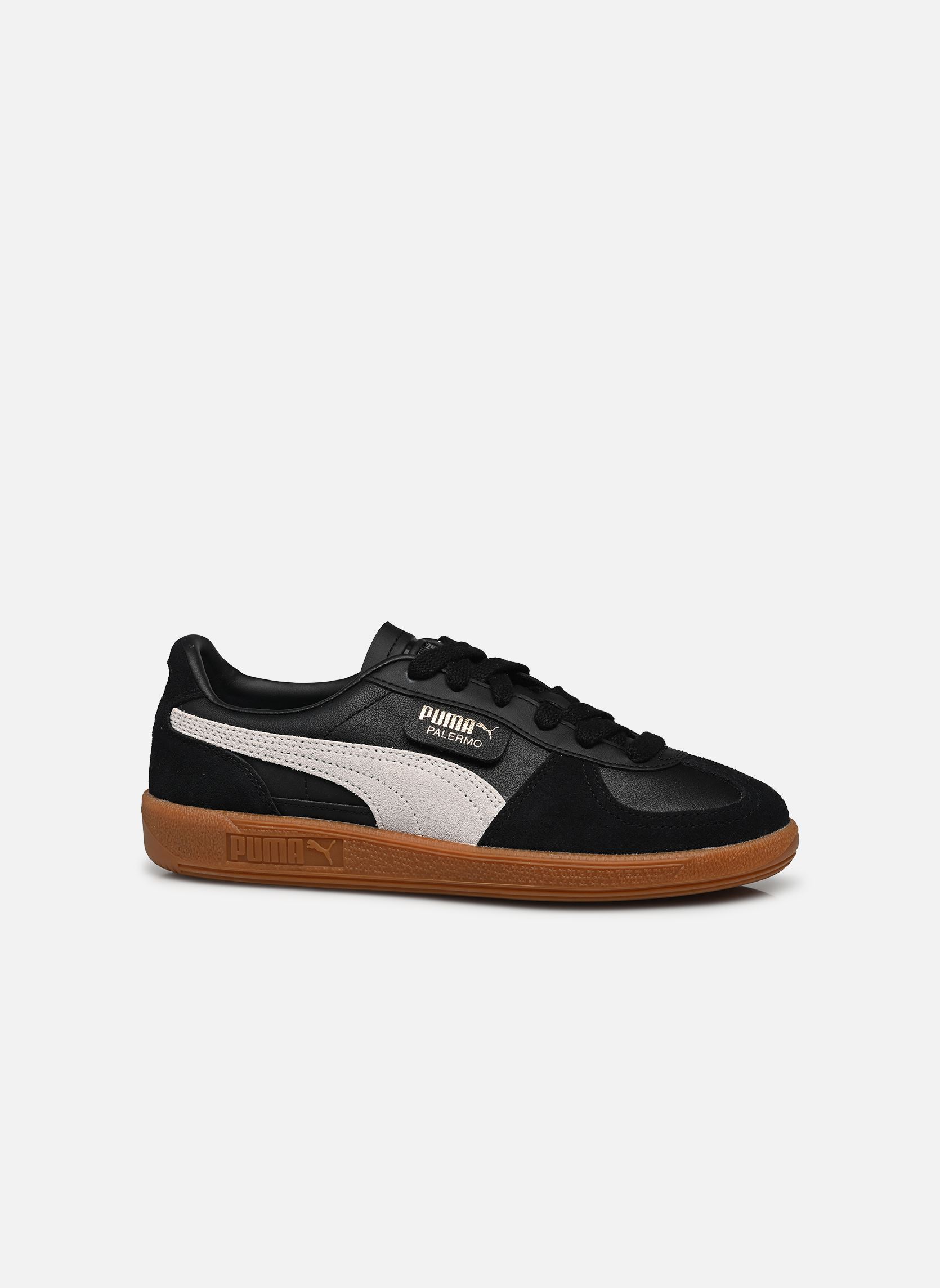 Sneakers Palermo Lth Wns donna nero Puma Sneakers Palermo Lth Wns donna nero PUMA BLACK-FEATHER GRAY-GUM