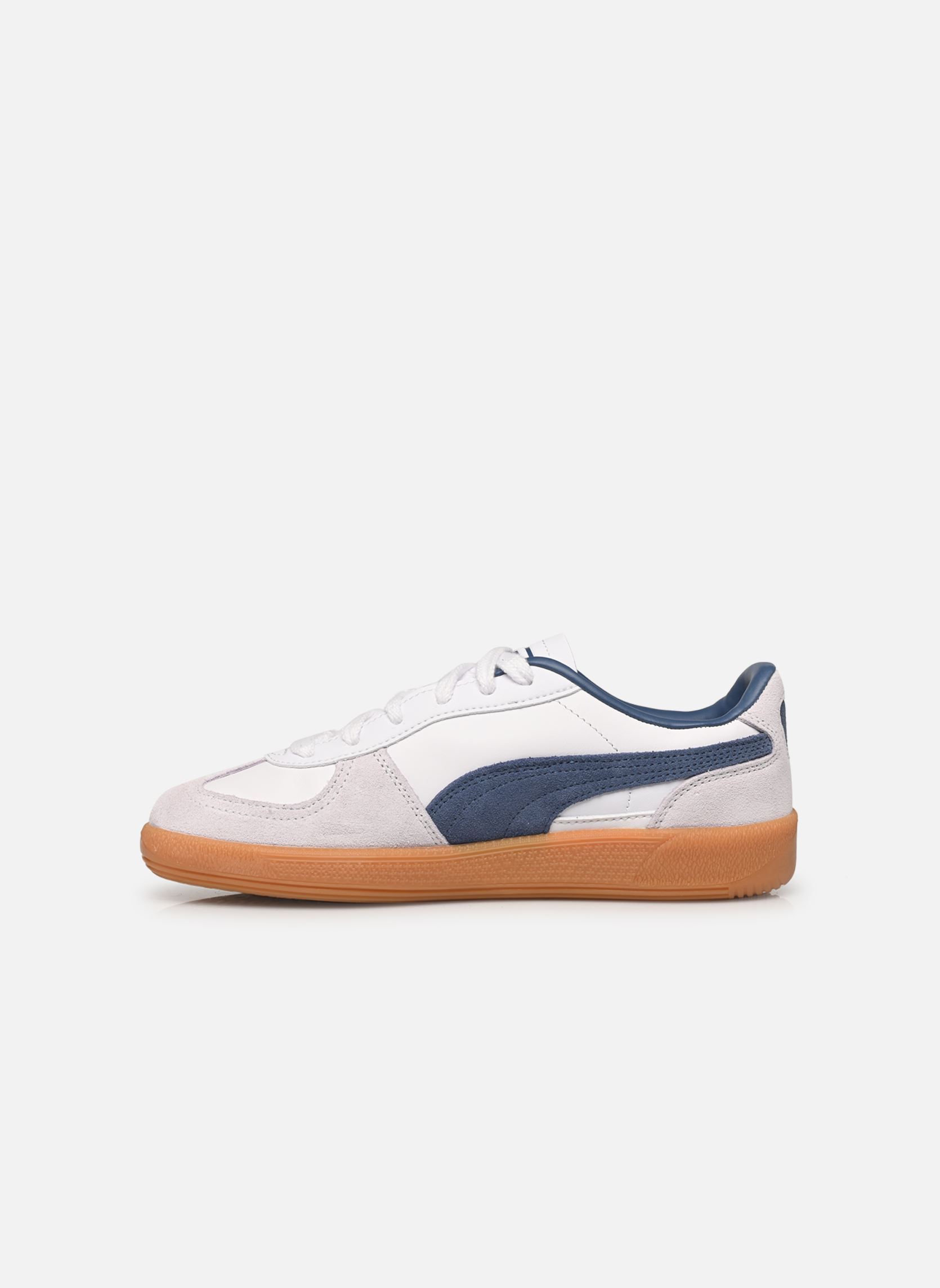 Baskets Palermo Lth Wns femme blanc Puma Baskets Palermo Lth Wns femme blanc PUMA WHITE-DARK INDIGO