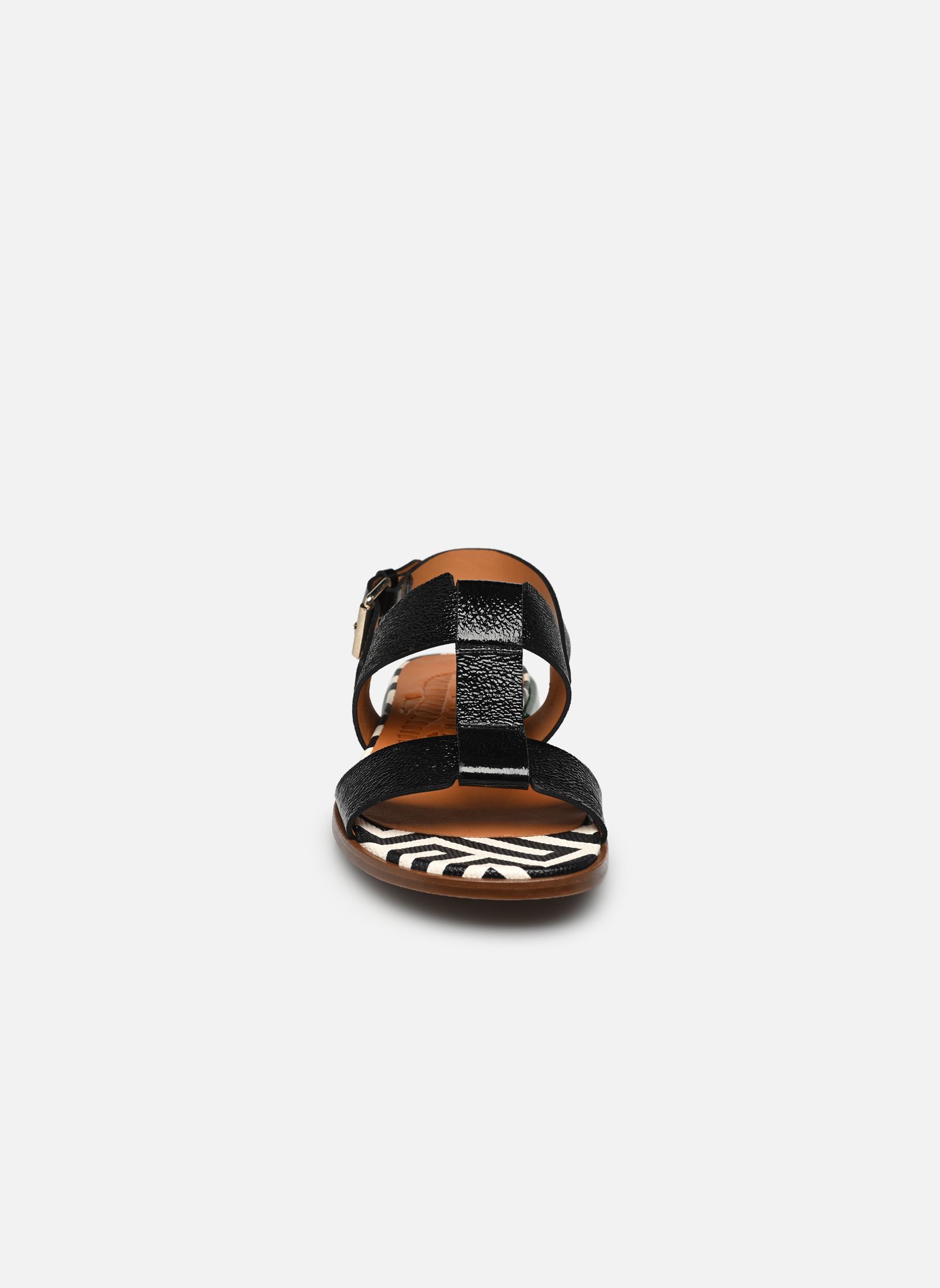 Sandales plates Wayway femme noir Chie Mihara Sandales plates Wayway femme noir Ferrari Negro Disco-L Ferrari