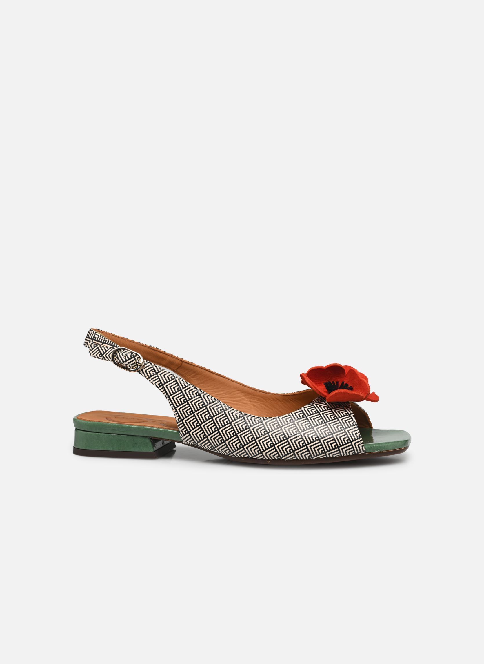 Sandales plates Tayda femme multicolore Chie Mihara Sandales plates Tayda femme multicolore Espiga Negro Ante Orange Sucre