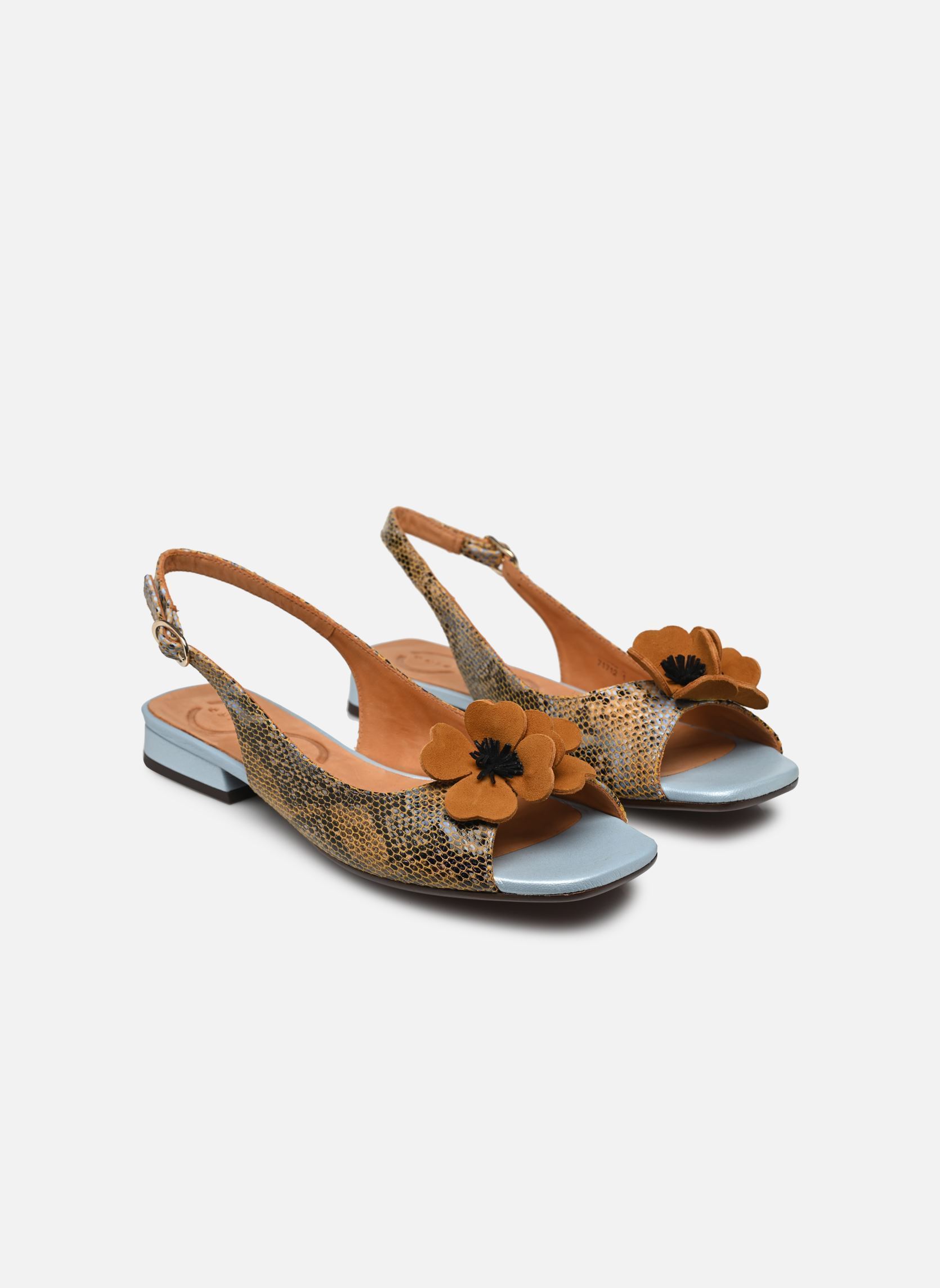 Flache Sandalen Tayda damen mehrfarbig Chie Mihara Flache Sandalen Tayda damen mehrfarbig Sirpa Blue Ante Cognac Eyre Bl