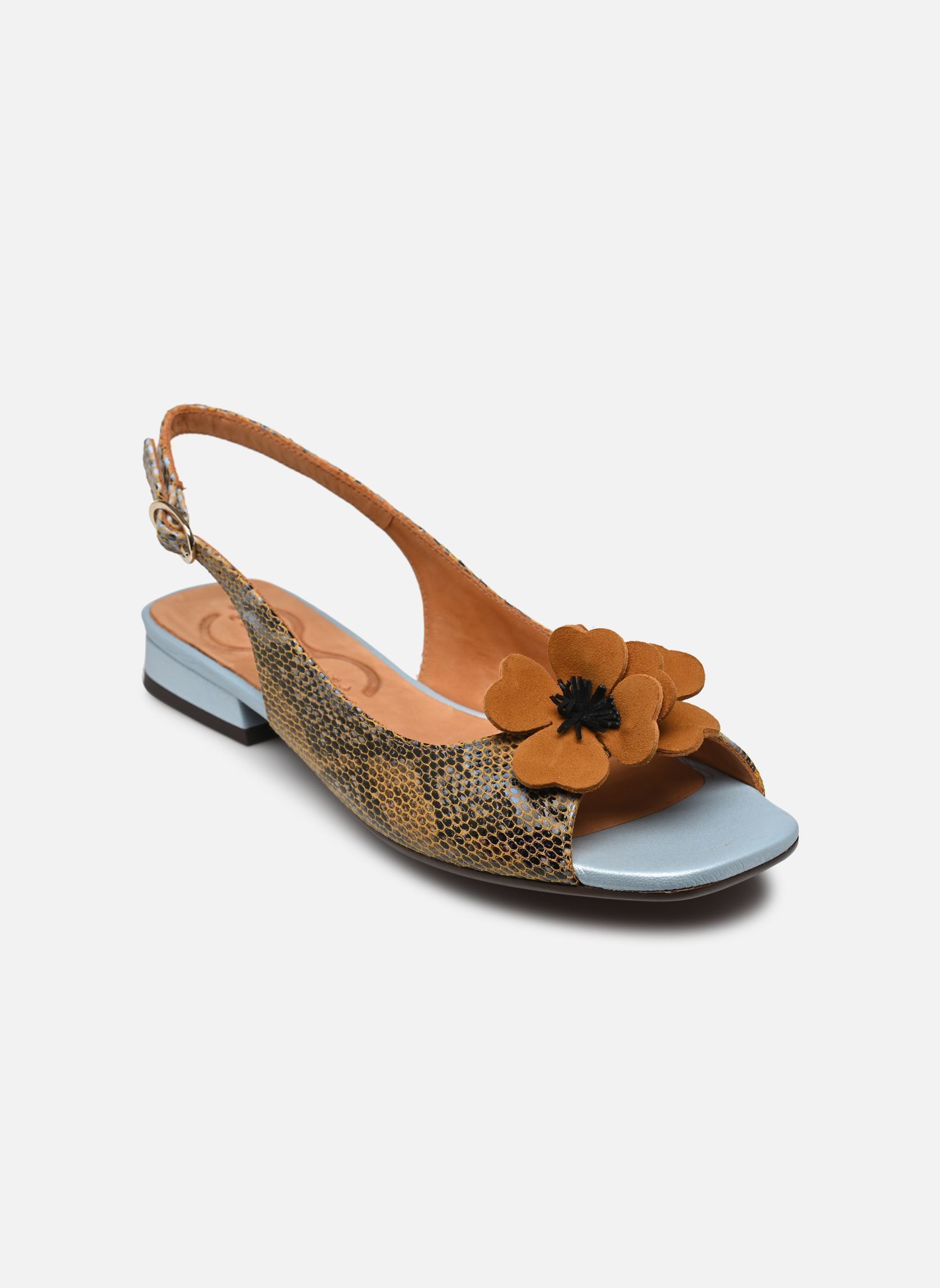 Flache Sandalen Tayda damen mehrfarbig Chie Mihara Flache Sandalen Tayda damen mehrfarbig Sirpa Blue Ante Cognac Eyre Bl