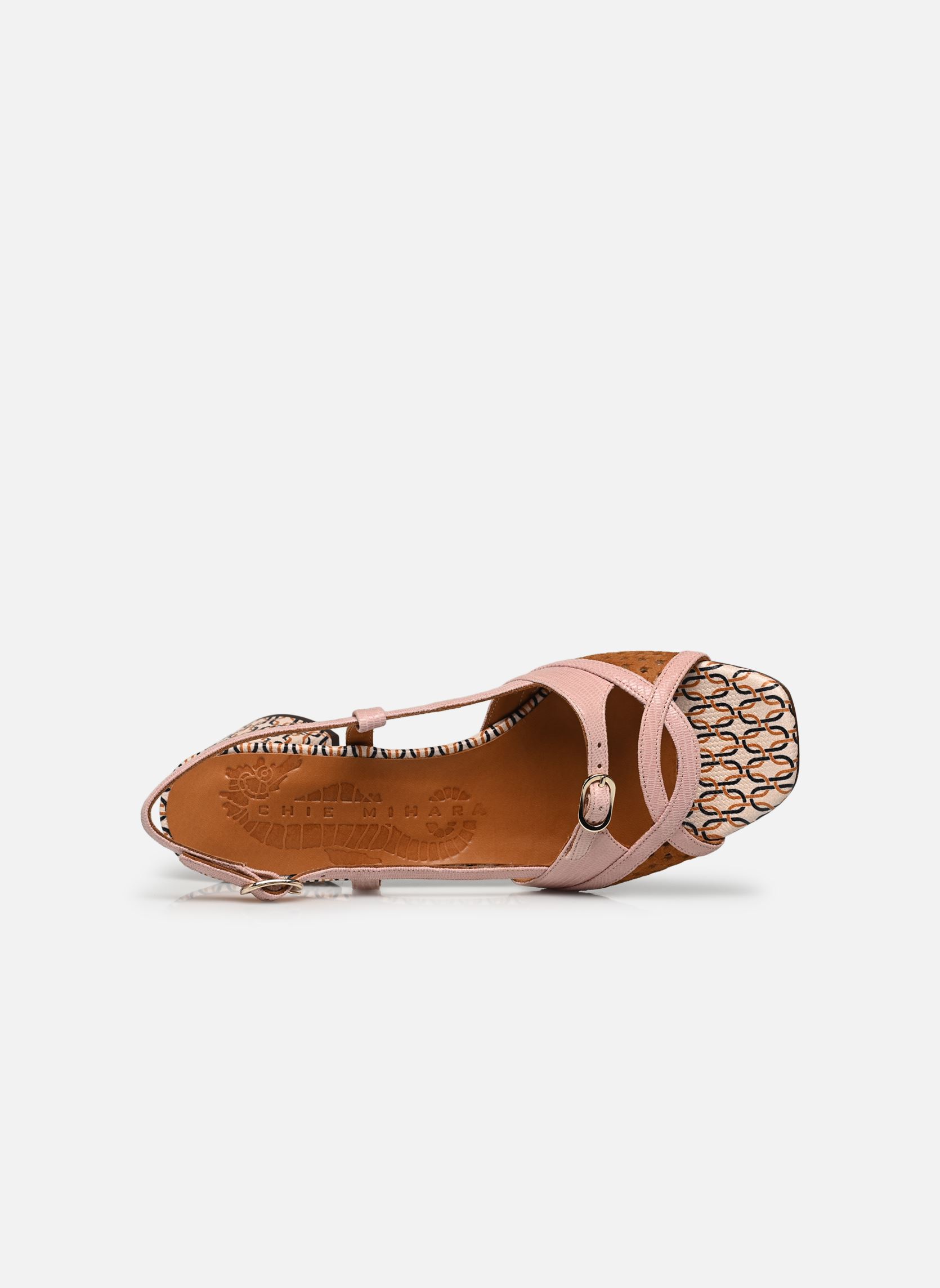 Sandales Rusa femme multicolore Chie Mihara Sandales Rusa femme multicolore ANTE COGNAC JEEP PINK