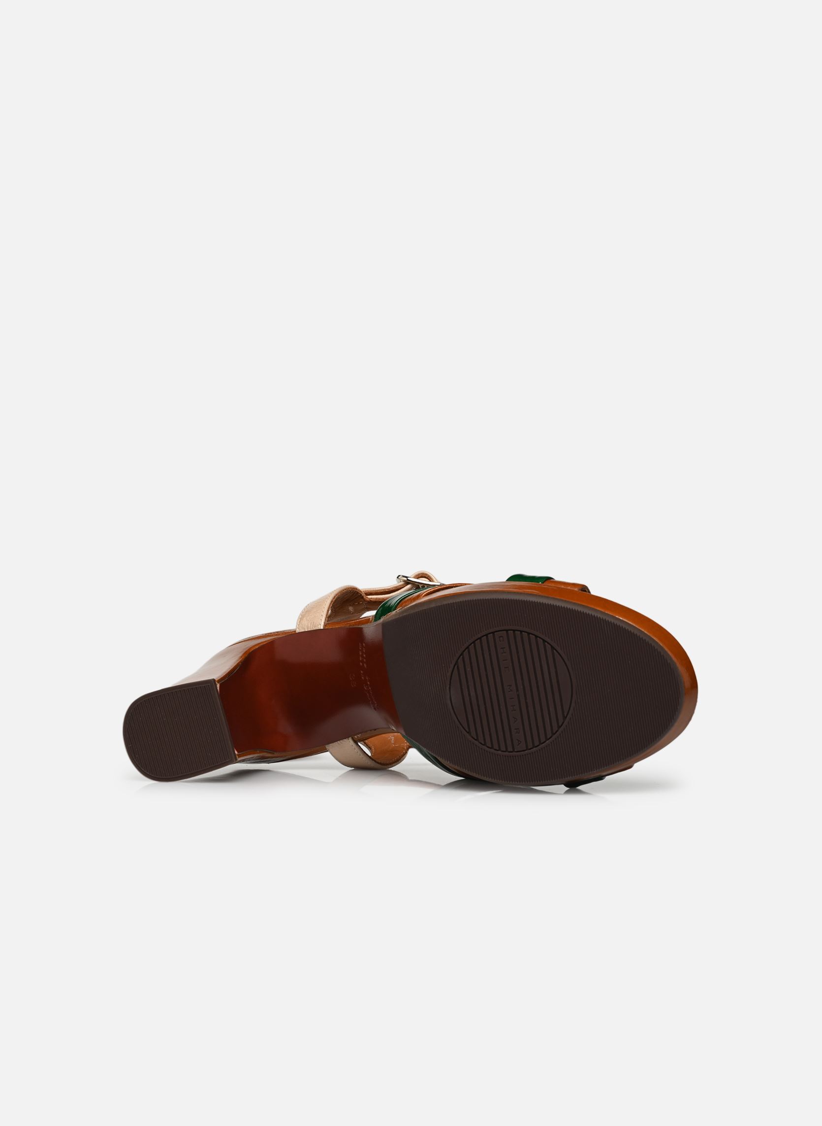 Sandales Kinyo-L femme multicolore Chie Mihara Sandales Kinyo-L femme multicolore Ferrari Toffee Green Sand