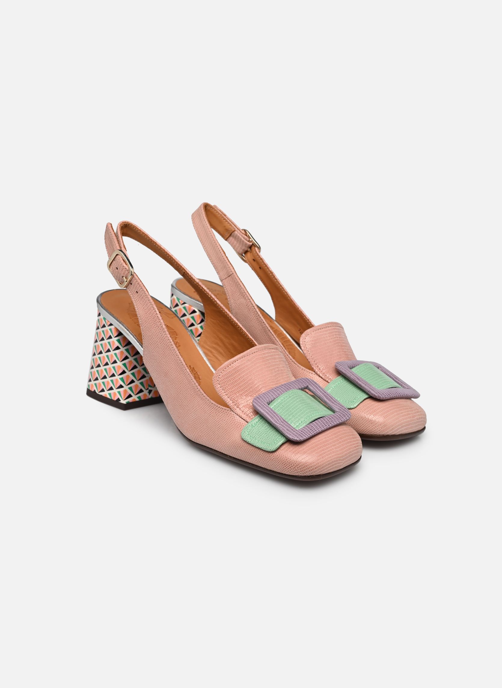 Escarpins à brides Suzan femme rose Chie Mihara Escarpins à brides Suzan femme rose Jeep Pink Menta Lavanda