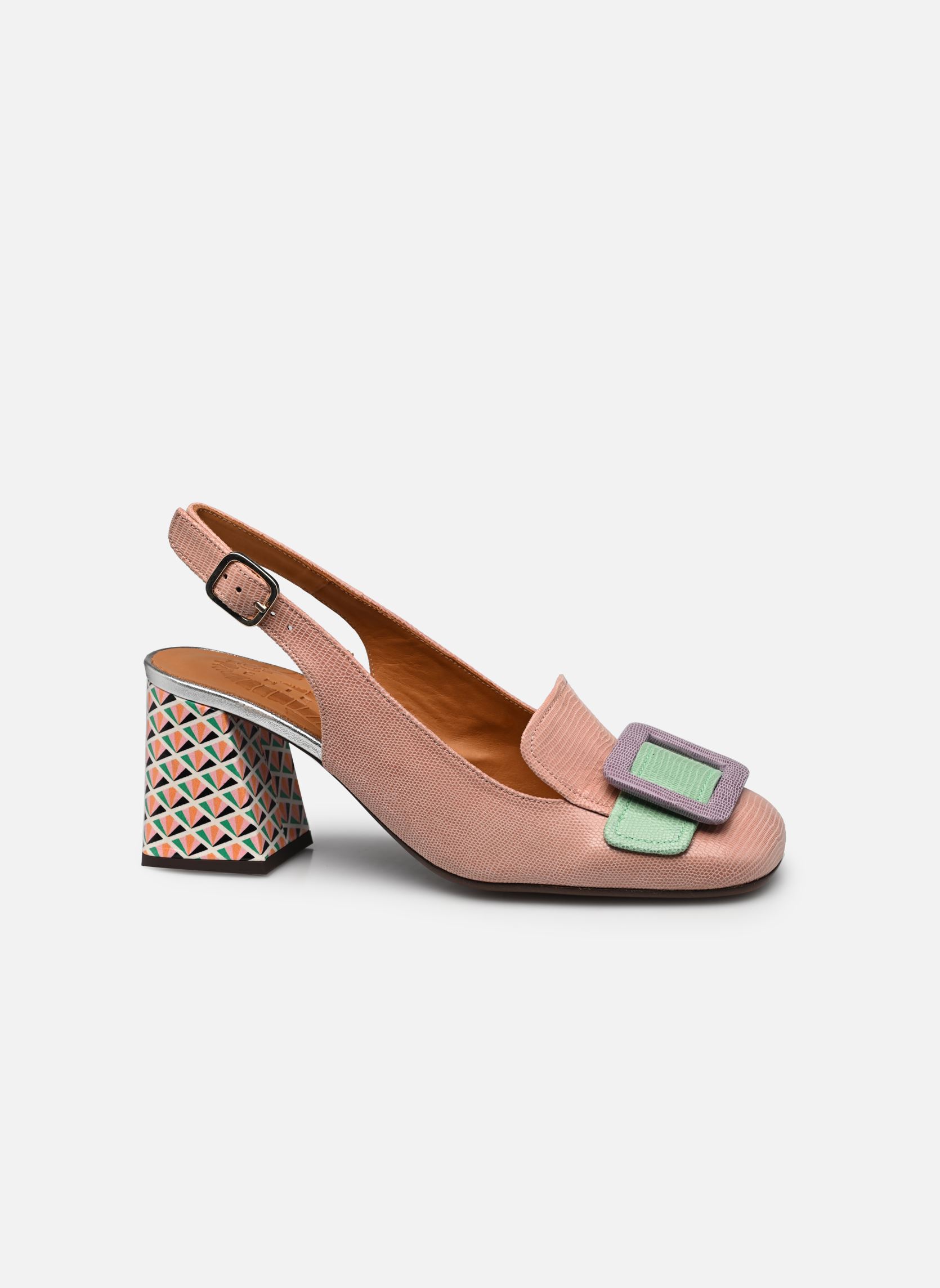 Escarpins à brides Suzan femme rose Chie Mihara Escarpins à brides Suzan femme rose Jeep Pink Menta Lavanda