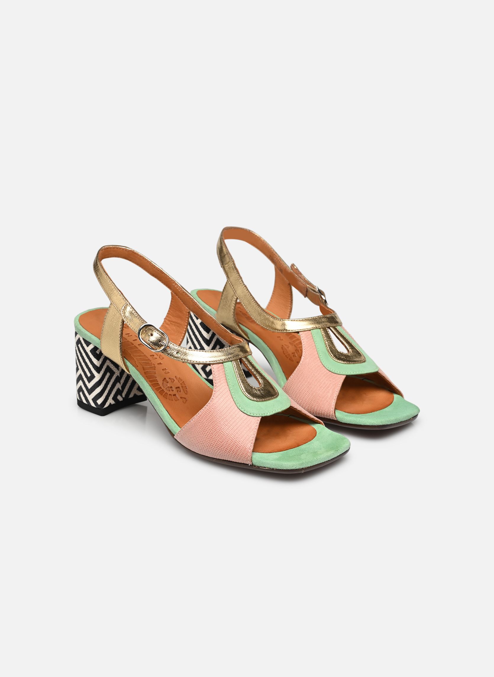 Sandalen Lorvina damen mehrfarbig Chie Mihara Sandalen Lorvina damen mehrfarbig Jeep Pink Ante Menta Dali Cham