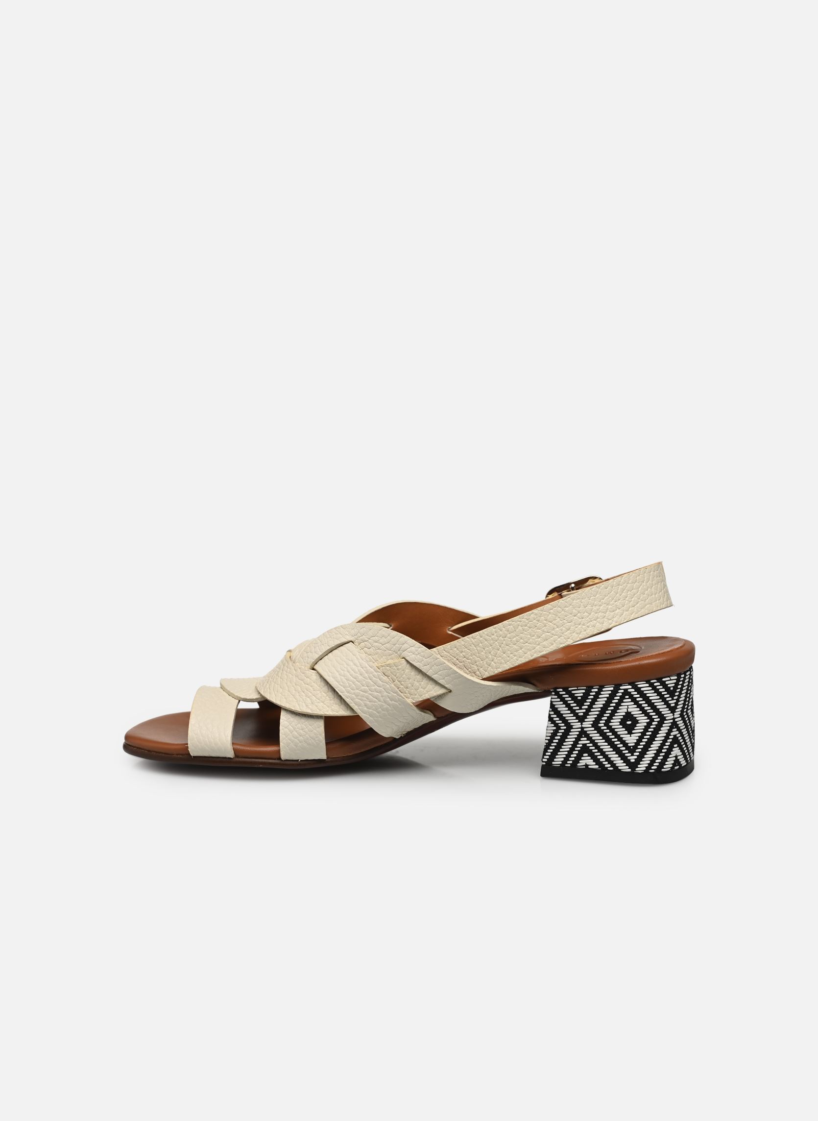 Sandales Quirino femme blanc Chie Mihara Sandales Quirino femme blanc Sandonis Leche Zandu Negro