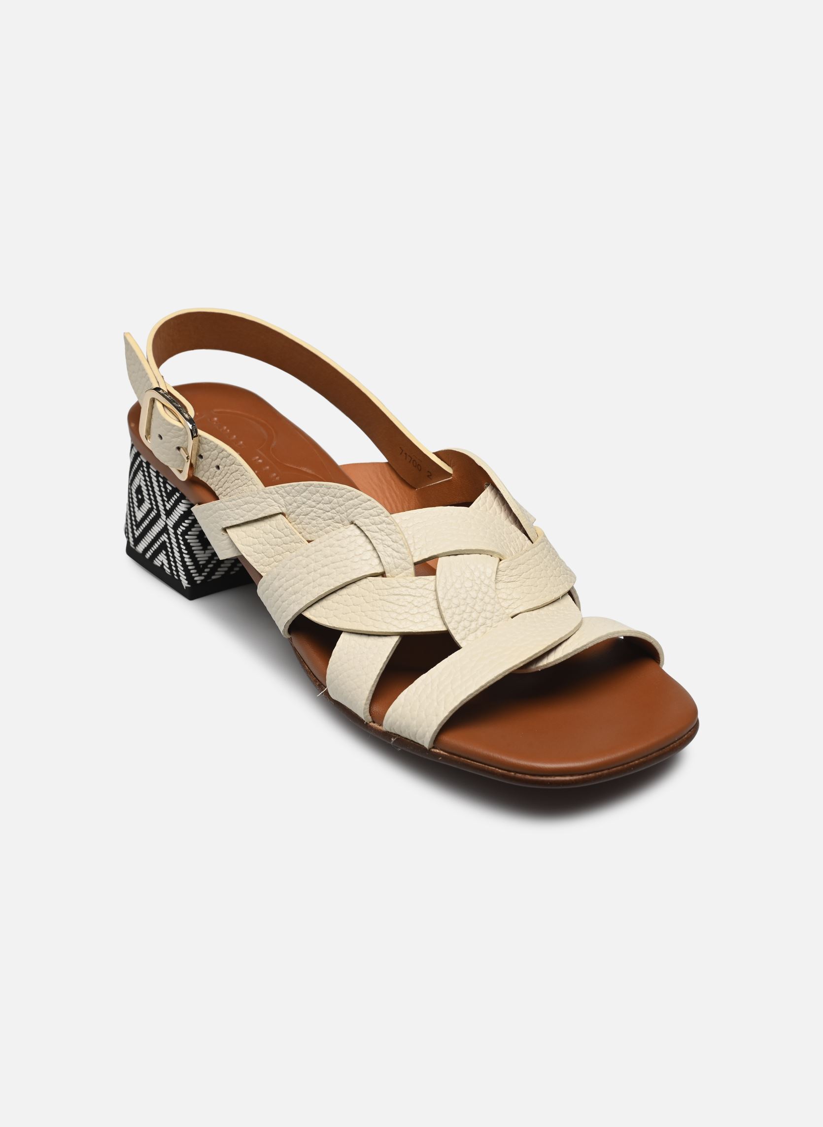Sandales Quirino femme blanc Chie Mihara Sandales Quirino femme blanc Sandonis Leche Zandu Negro