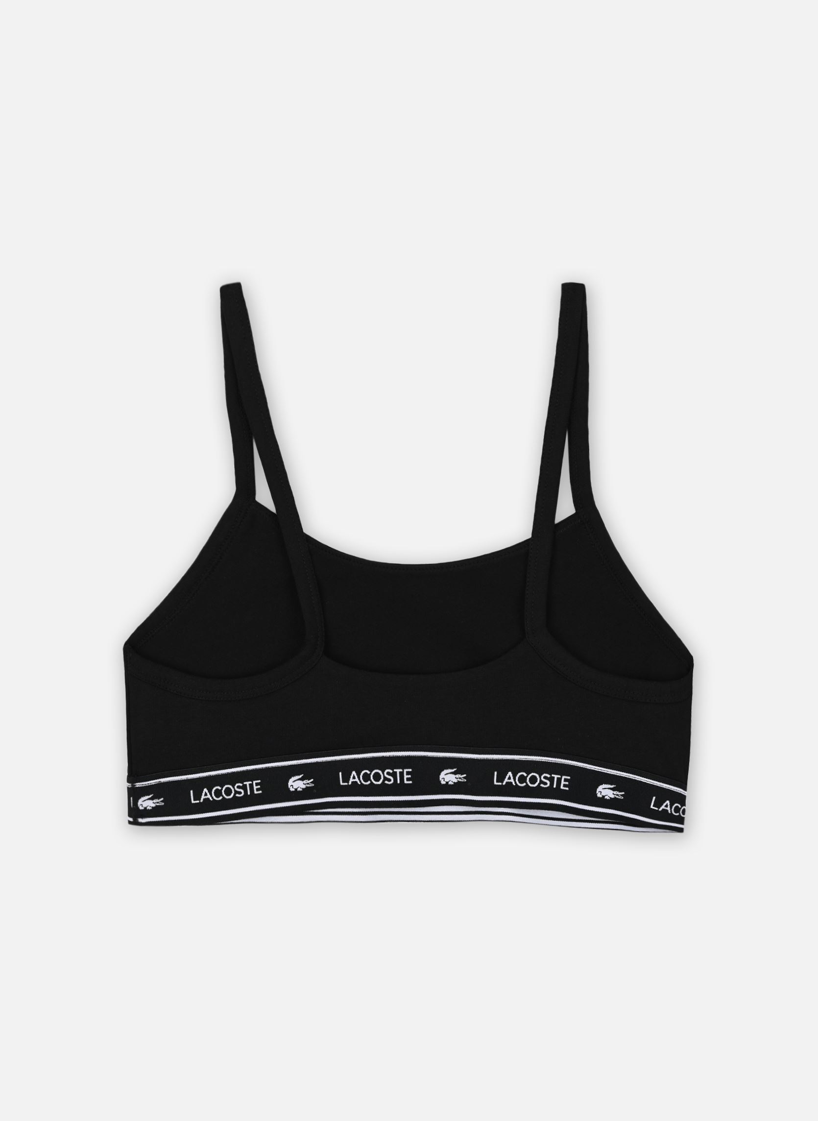 Brassières de Sport Brassière IF8166 femme noir Lacoste Brassières de Sport Brassière IF8166 femme noir NOIR