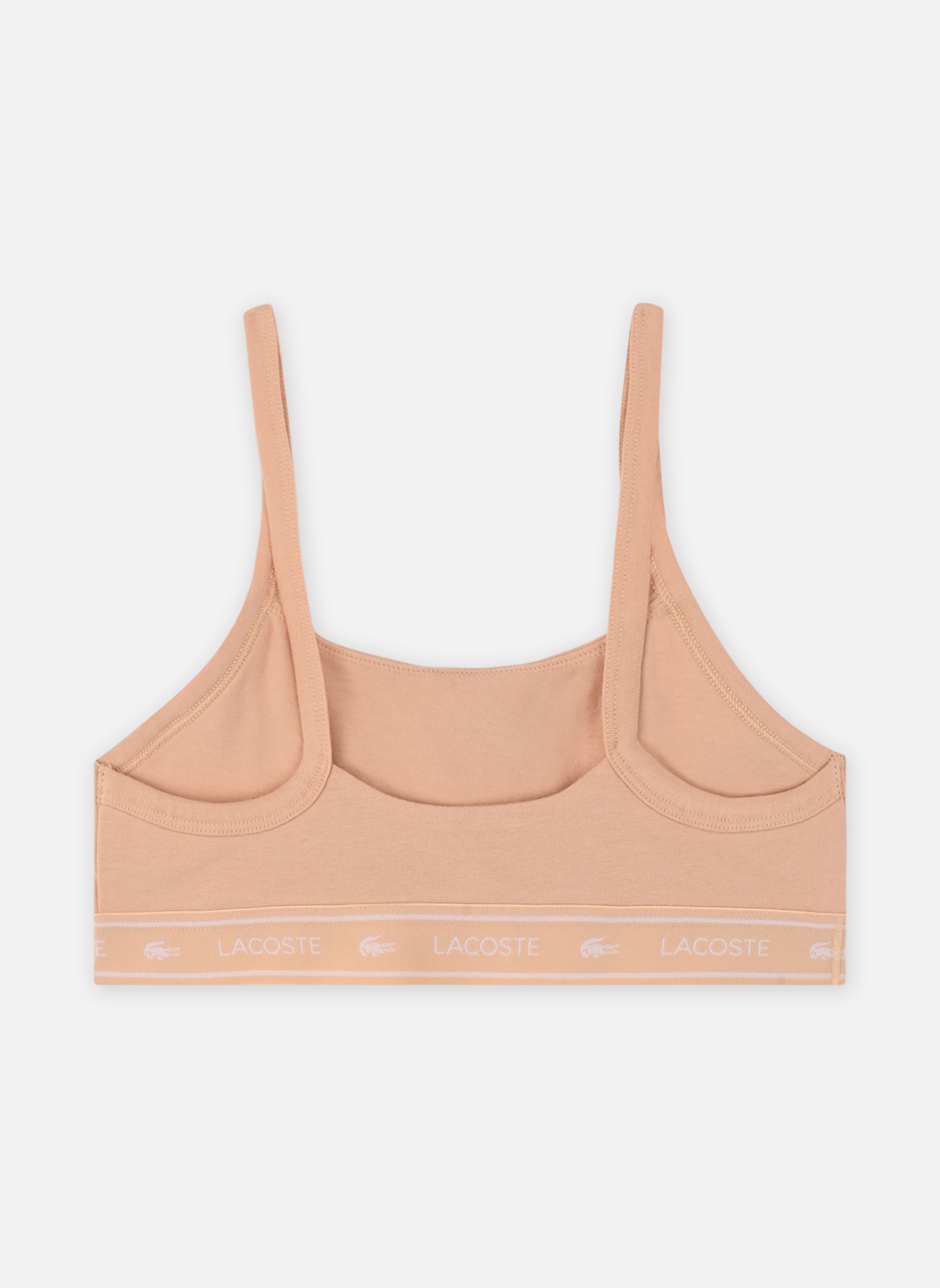 Sujetadores deportivos Brassière IF8166 mujer rosa Lacoste Sujetadores deportivos Brassière IF8166 mujer rosa BISCUIT