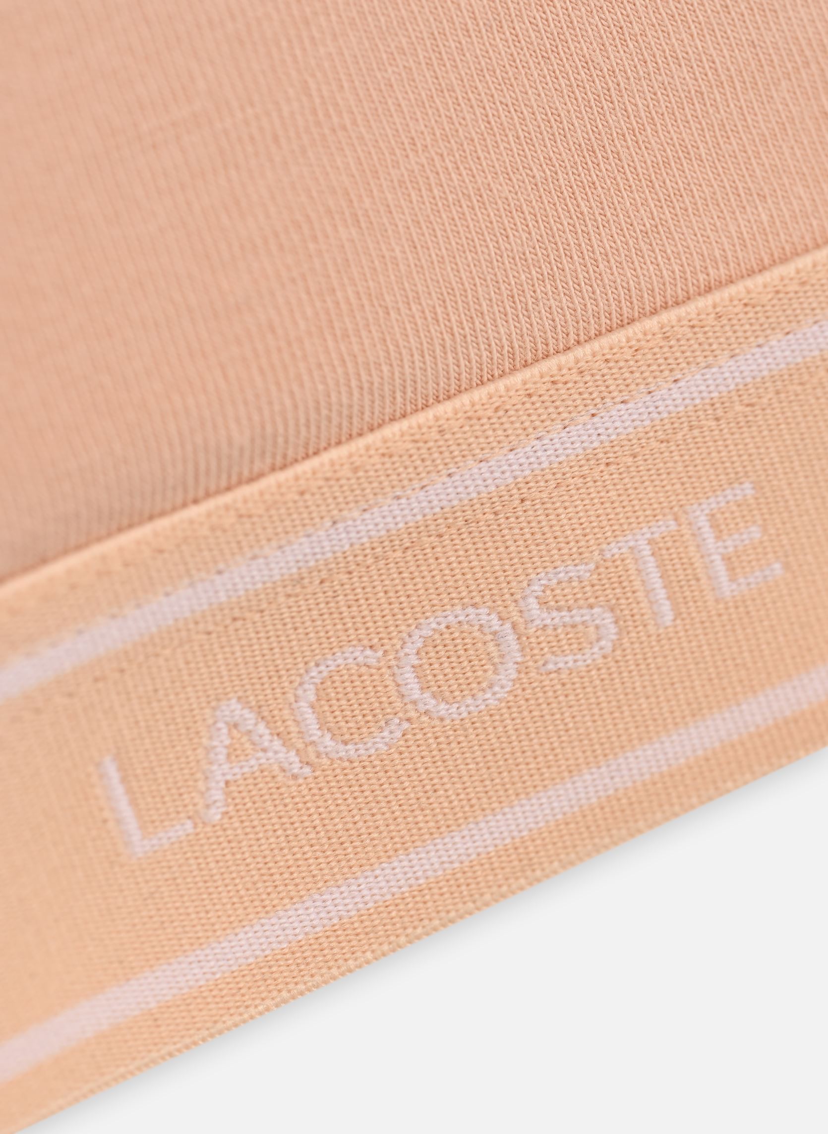 Sujetadores deportivos Brassière IF8166 mujer rosa Lacoste Sujetadores deportivos Brassière IF8166 mujer rosa BISCUIT