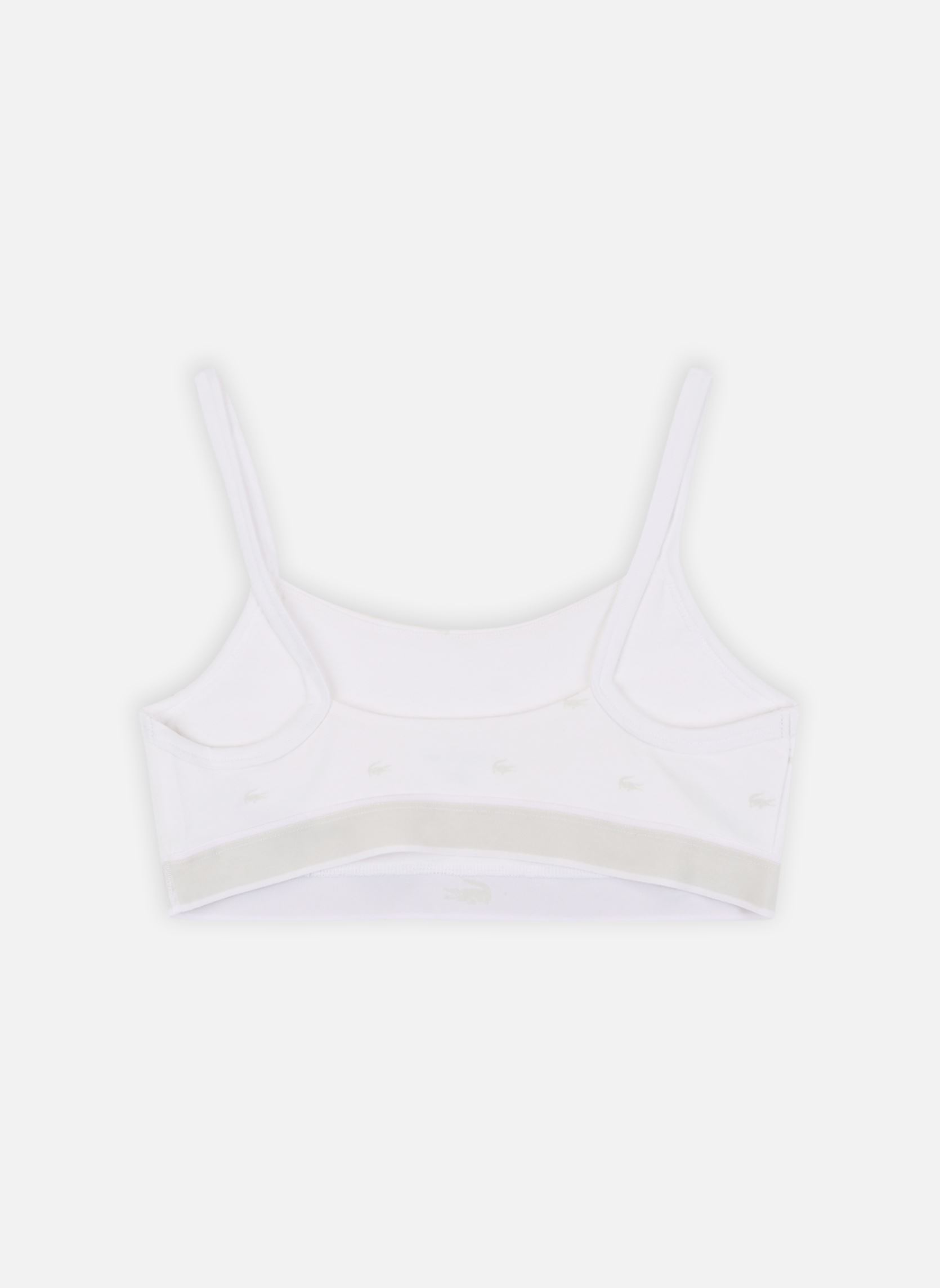 Lingerie sport Brassière IF8186 femme blanc Lacoste Lingerie sport Brassière IF8186 femme blanc BLANC/PERITO