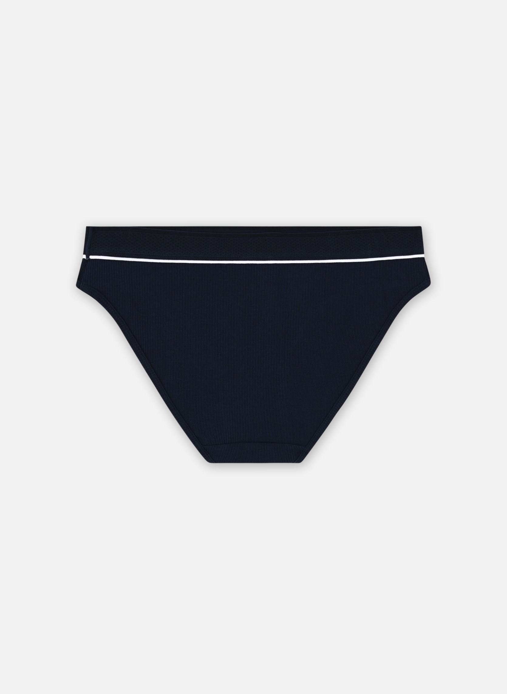 Shortys Culotte en coton 8F8606 femme bleu Lacoste Shortys Culotte en coton 8F8606 femme bleu MARINE/BLANC