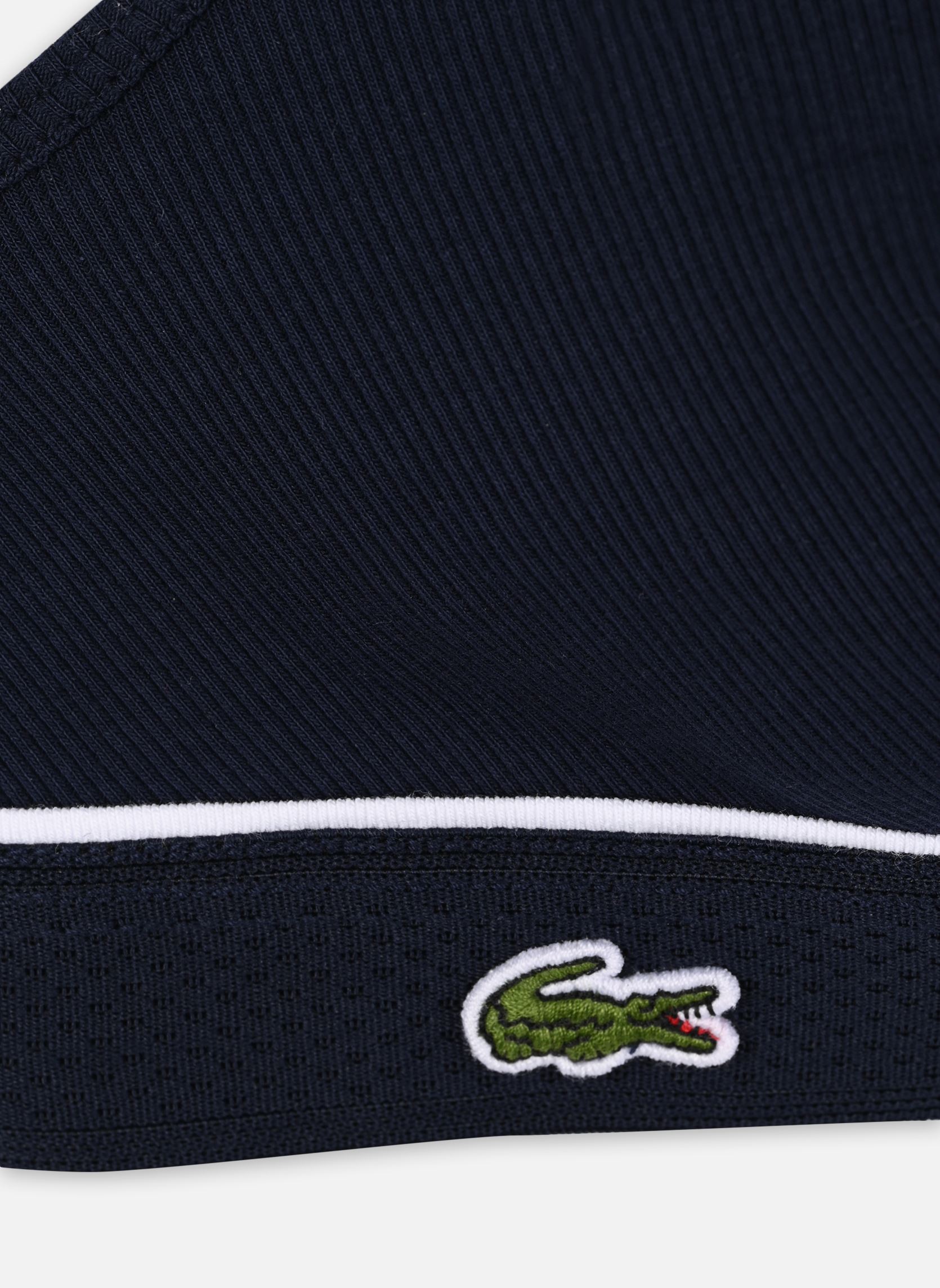 Brassières de Sport Brassière IF8390 femme bleu Lacoste Brassières de Sport Brassière IF8390 femme bleu MARINE/BLANC