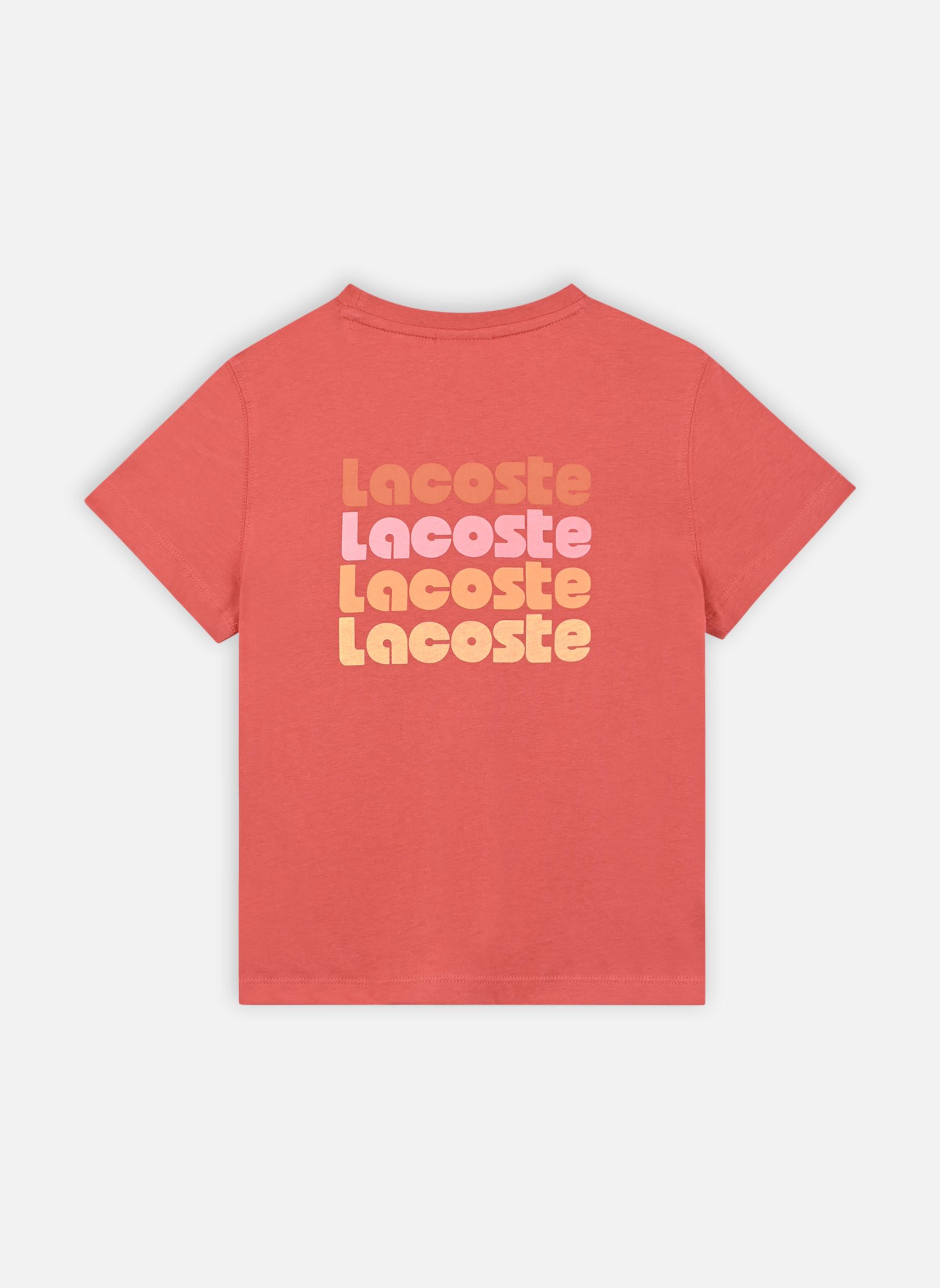 T-shirts Tee-shirt enfant TJ7971 oranje Lacoste T-shirts Tee-shirt enfant TJ7971 oranje SIERRA