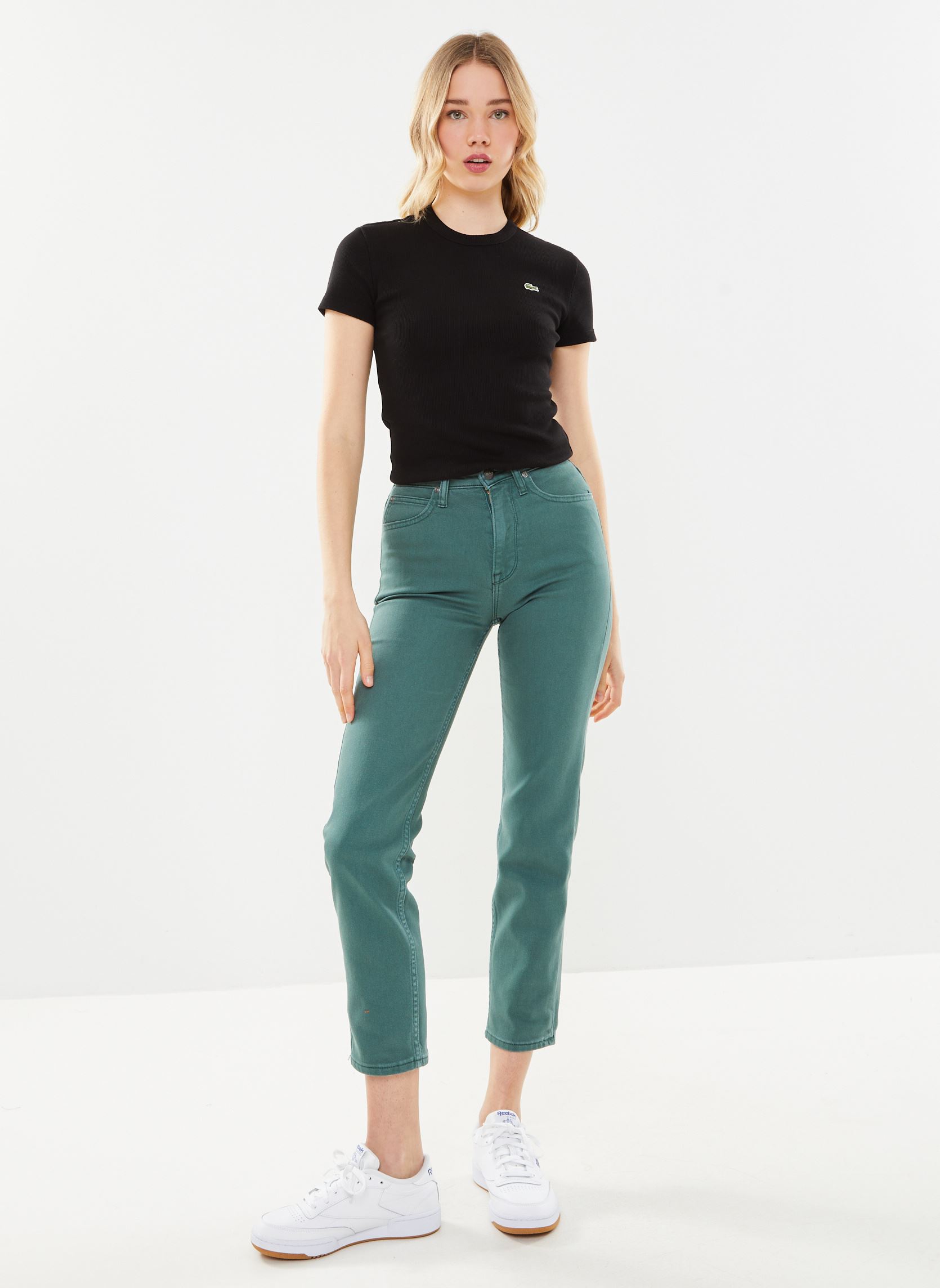 T-shirts met korte mouwen Tee Shirt TF5538 dames zwart Lacoste T-shirts met korte mouwen Tee Shirt TF5538 dames zwart NOIR