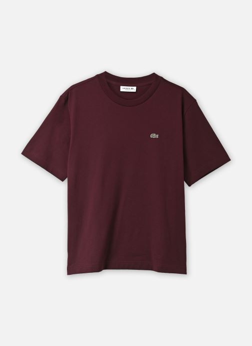 Lacoste T-shirts met korte mouwen Tee Shirt TF7215 dames bordeaux