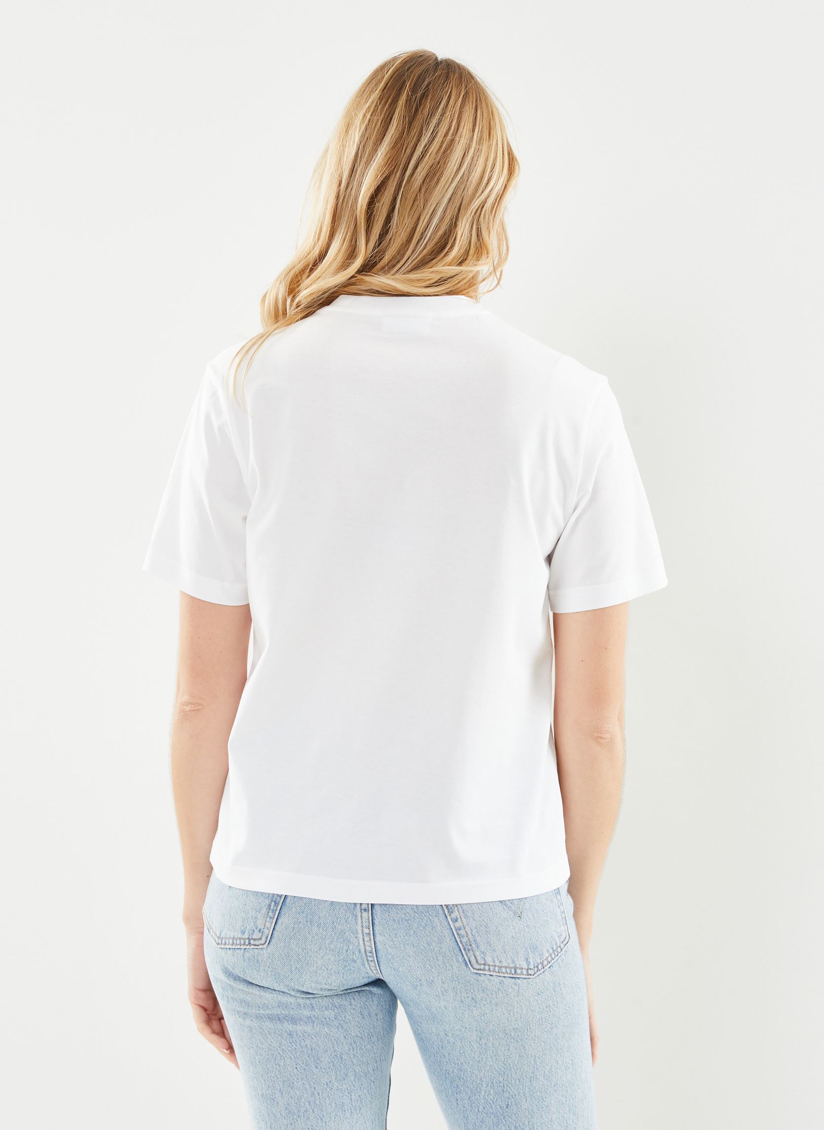 Tee-shirts manches courtes Tee Shirt TF7215 femme blanc Lacoste Tee-shirts manches courtes Tee Shirt TF7215 femme blanc BLANC