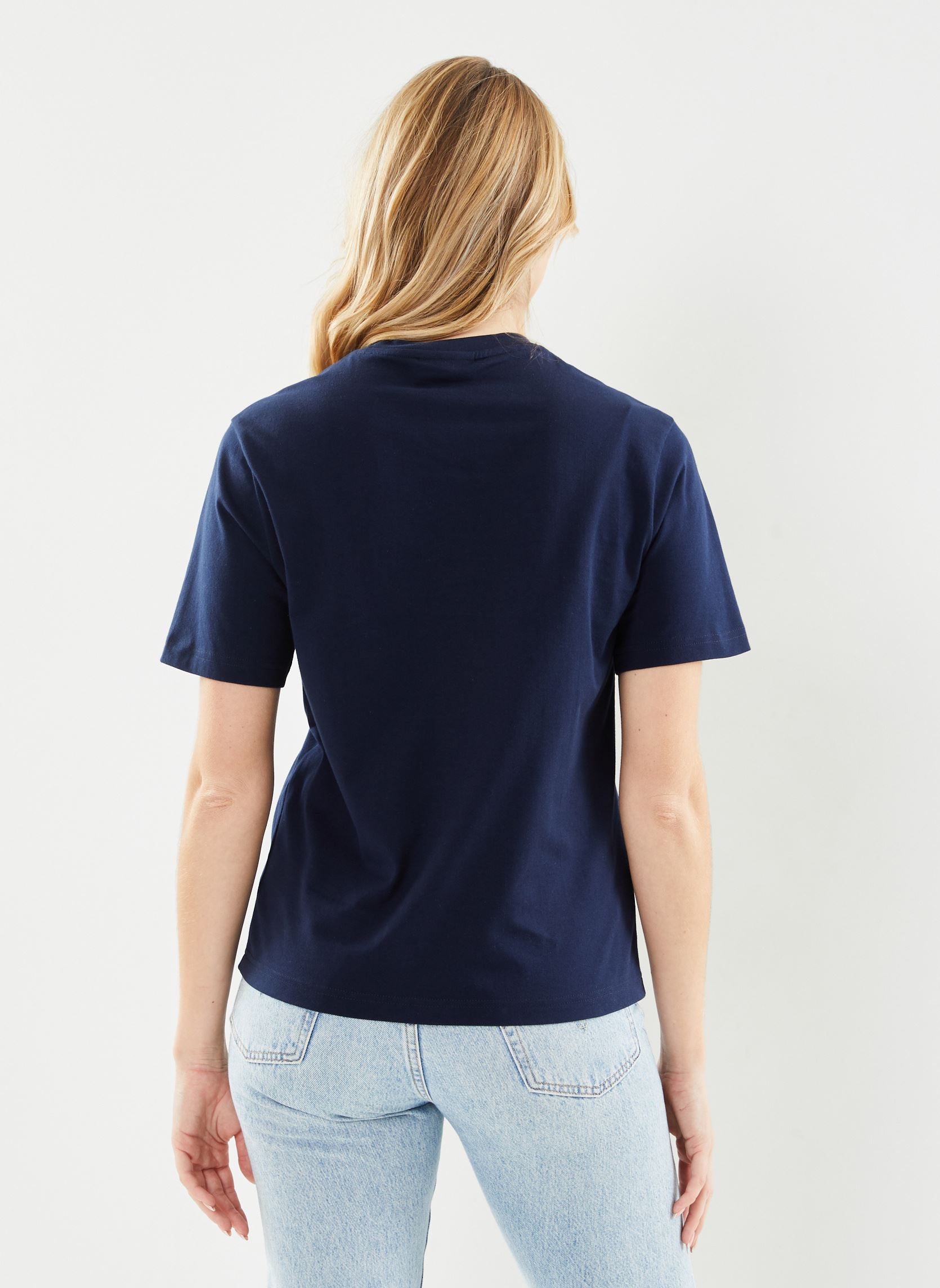Tee-shirts manches courtes Tee Shirt TF7215 femme bleu Lacoste Tee-shirts manches courtes Tee Shirt TF7215 femme bleu MARINE