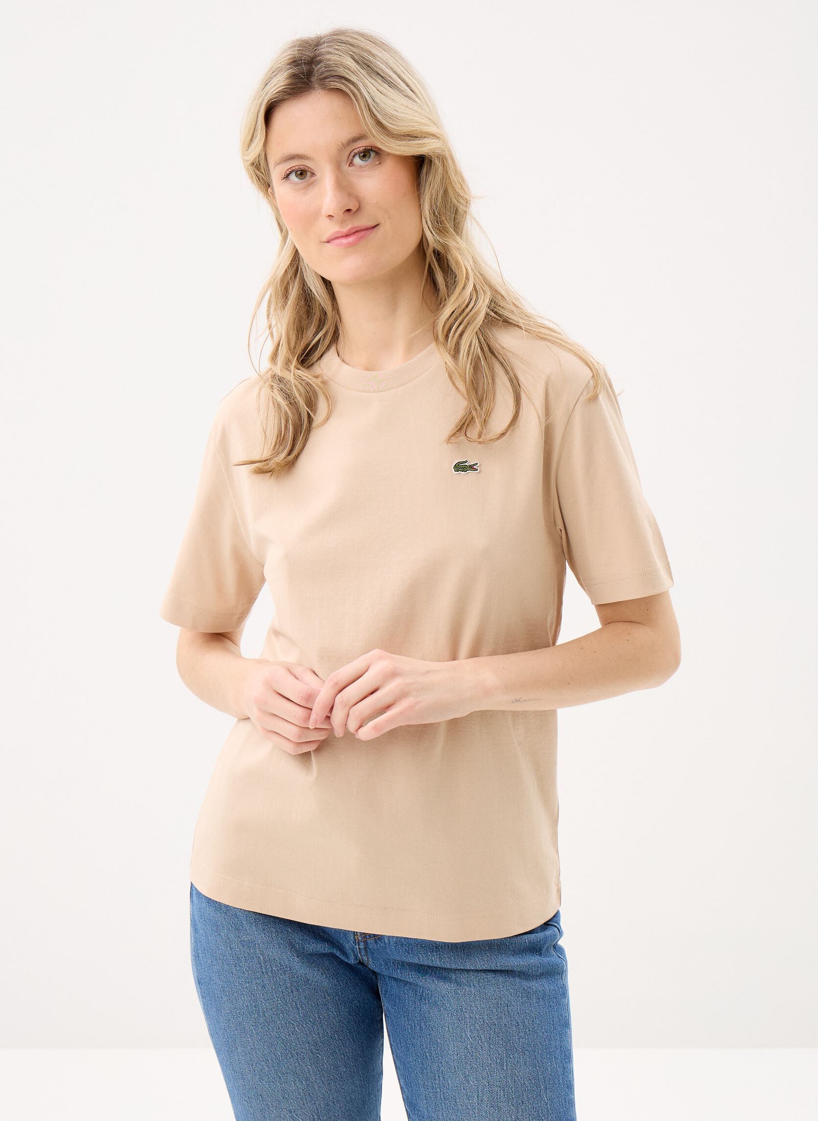 Vêtements Lacoste Tee Shirt TF7215 pour Femme