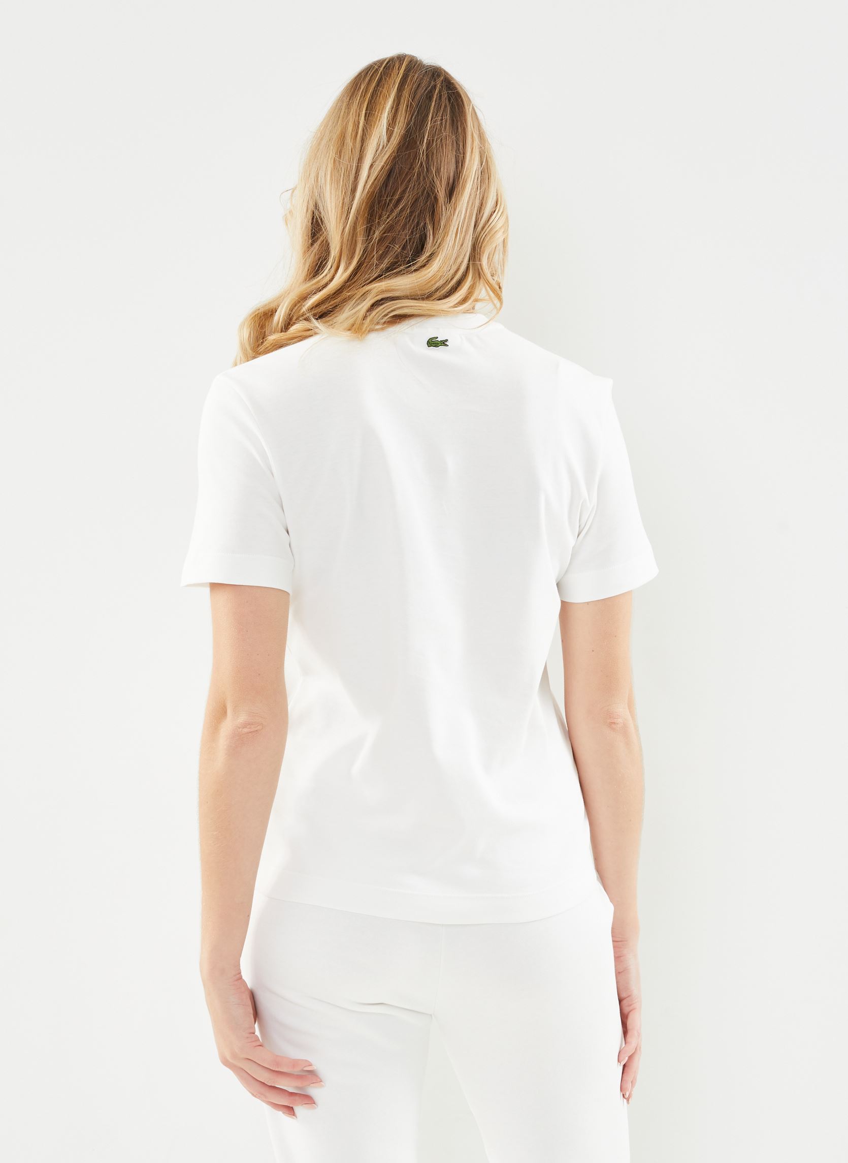 T-shirts met korte mouwen Tee shirt TF0854 dames wit Lacoste T-shirts met korte mouwen Tee shirt TF0854 dames wit FARINE