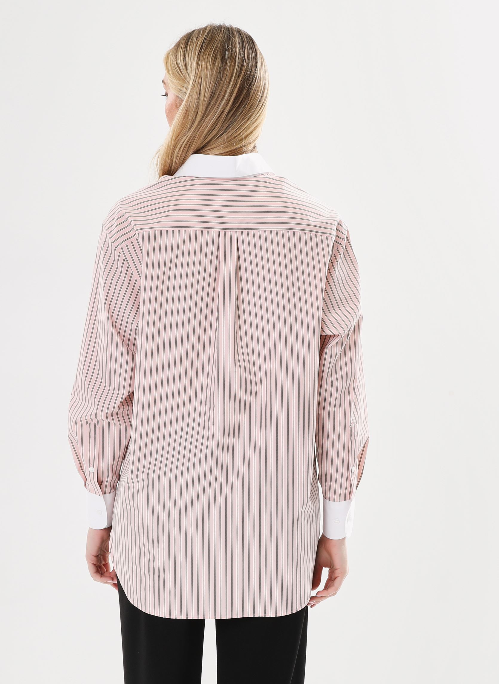 Chemises manches longues Chemise à Rayures CF6951 femme rose Lacoste Chemises manches longues Chemise à Rayures CF6951 femme rose NYMPHEA/BLANC-NOIR-CROISS