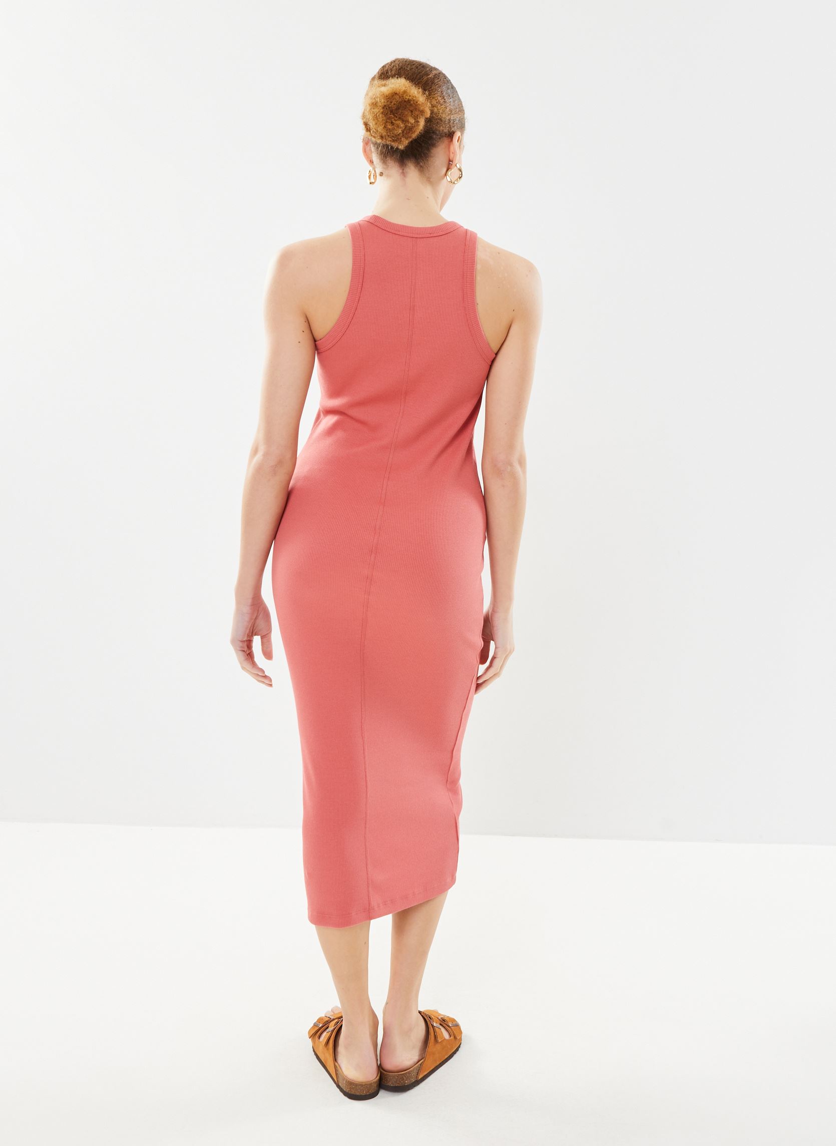 Lange Kleider Robe Longue EF5512 damen braun Lacoste Lange Kleider Robe Longue EF5512 damen braun SIERRA