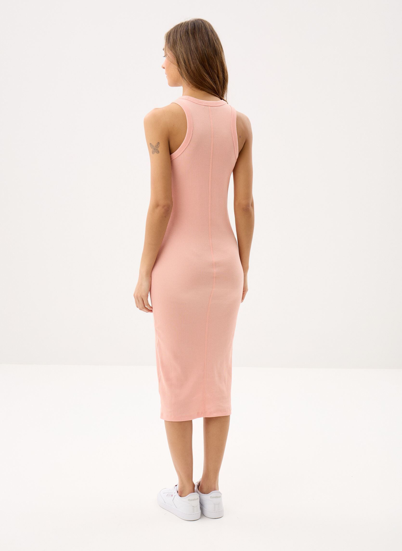 Robes longues Robe Longue EF5512 femme rose Lacoste Robes longues Robe Longue EF5512 femme rose MIAMI