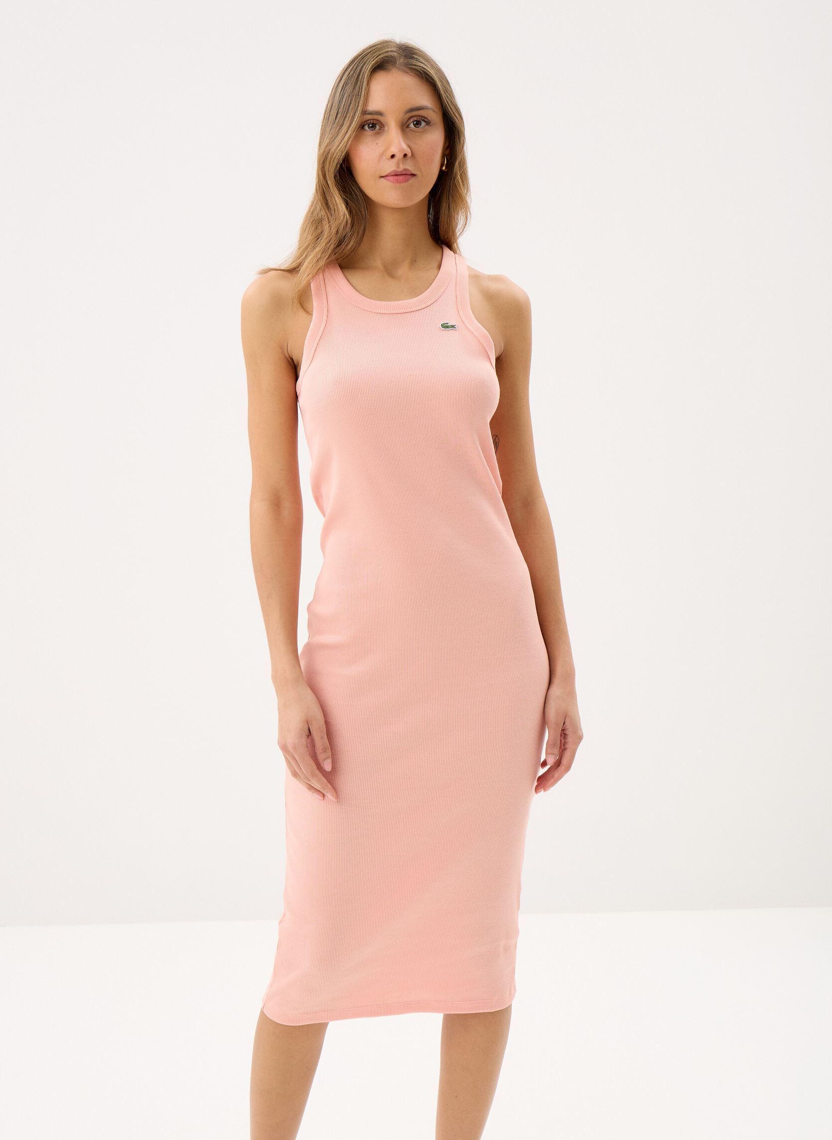 Vêtements Lacoste Robe Longue EF5512 pour Femme - vue 1