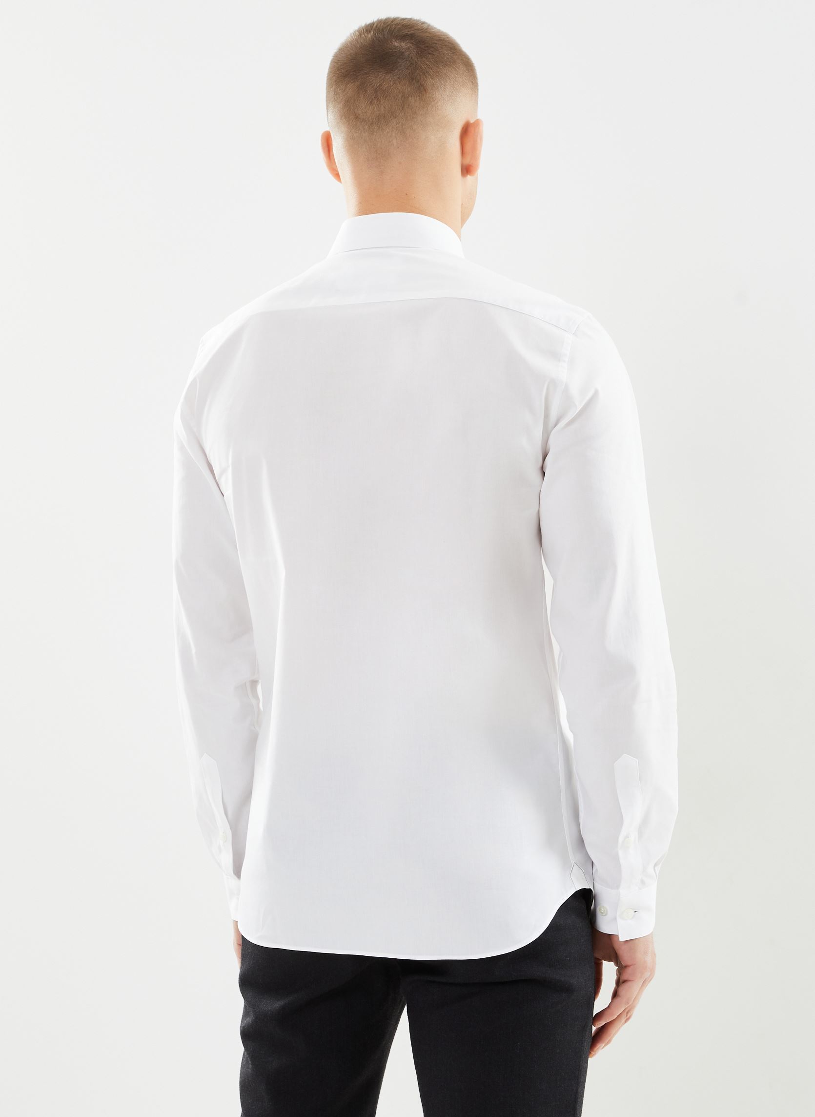 Chemises Chemise slim fit CH5620 homme blanc Lacoste Chemises Chemise slim fit CH5620 homme blanc BLANC